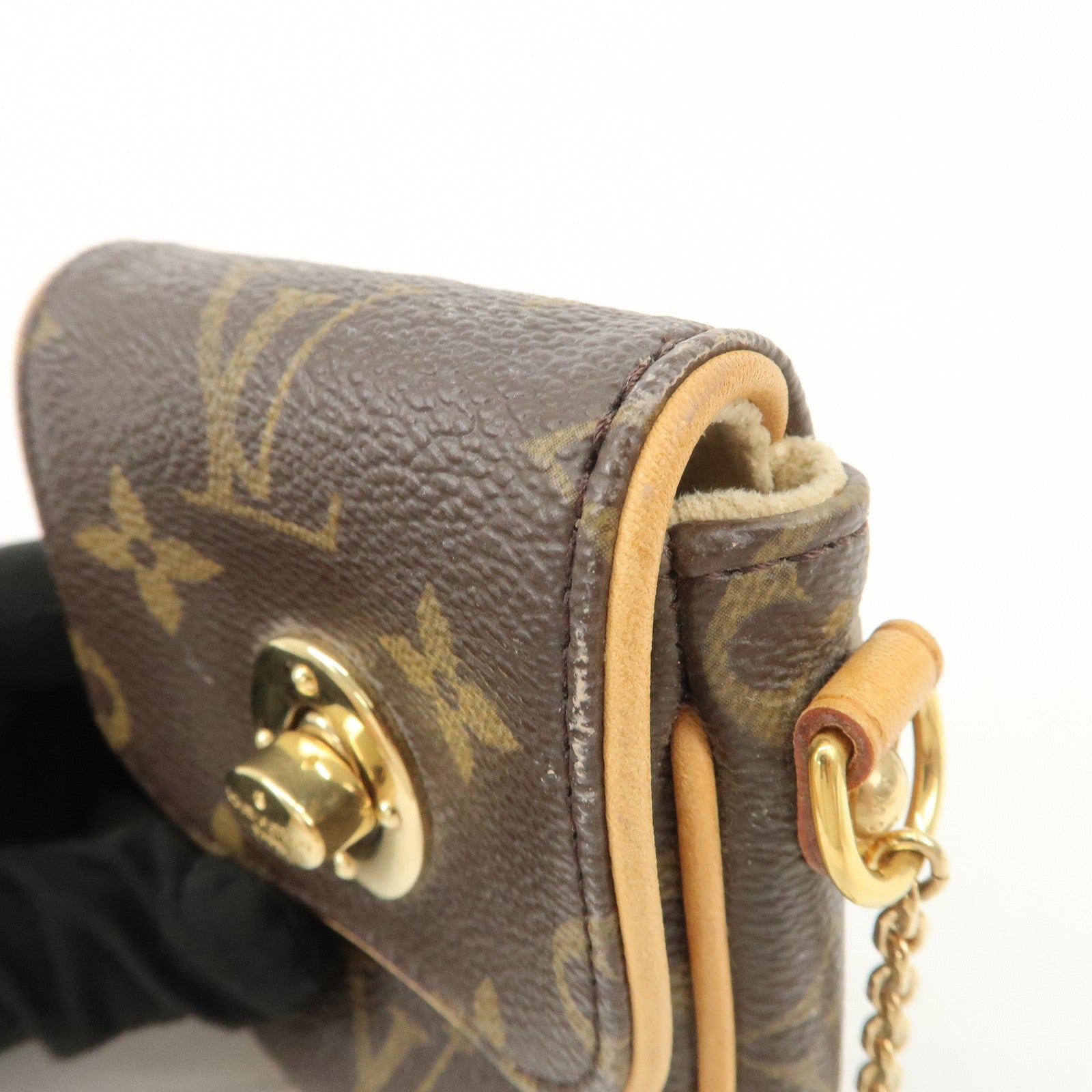 Louis Vuitton Monogram Pochette Tulum Mini Pouch Purse M60020