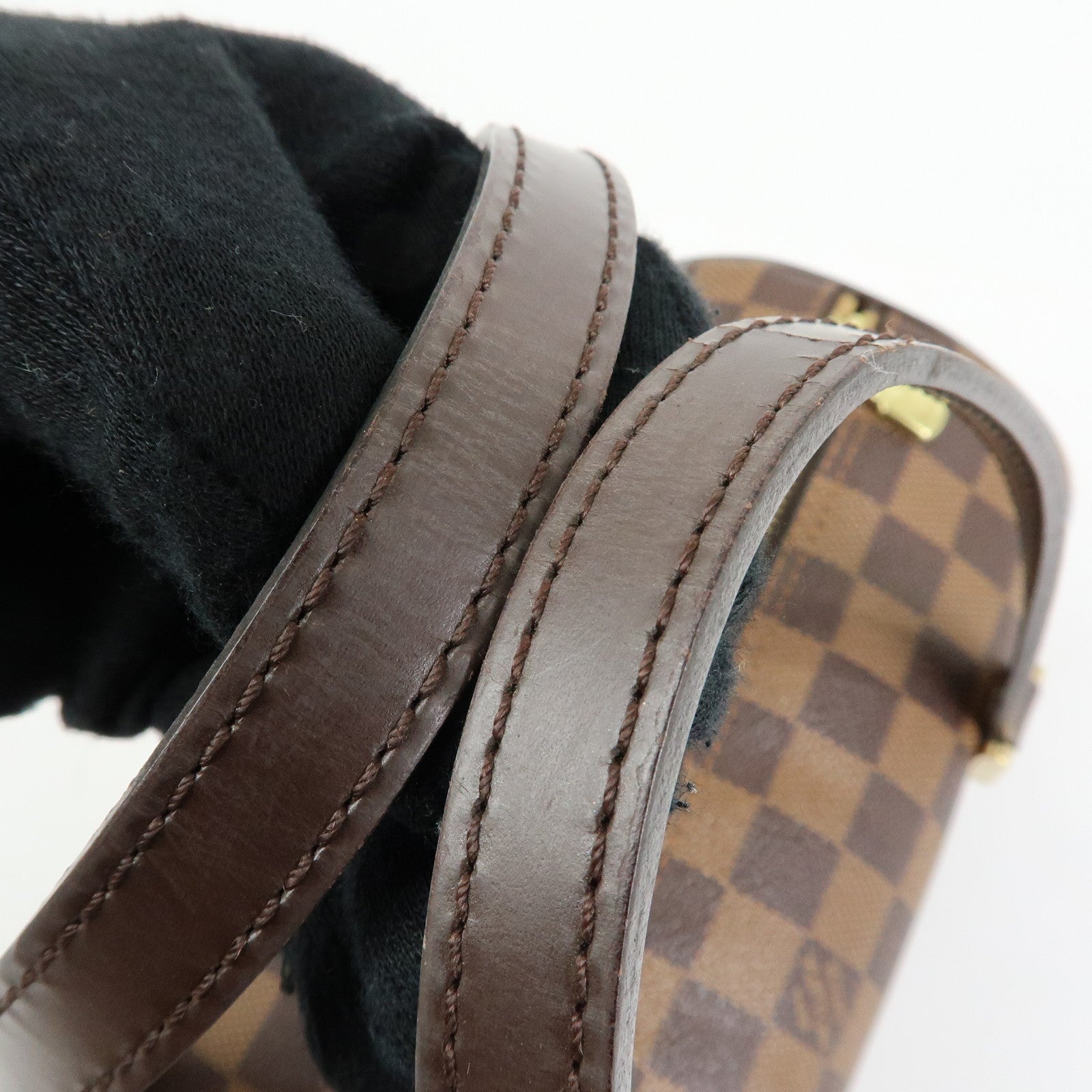 Louis Vuitton Damier Ebene Papillon 26 Hand Bag Brown N51304