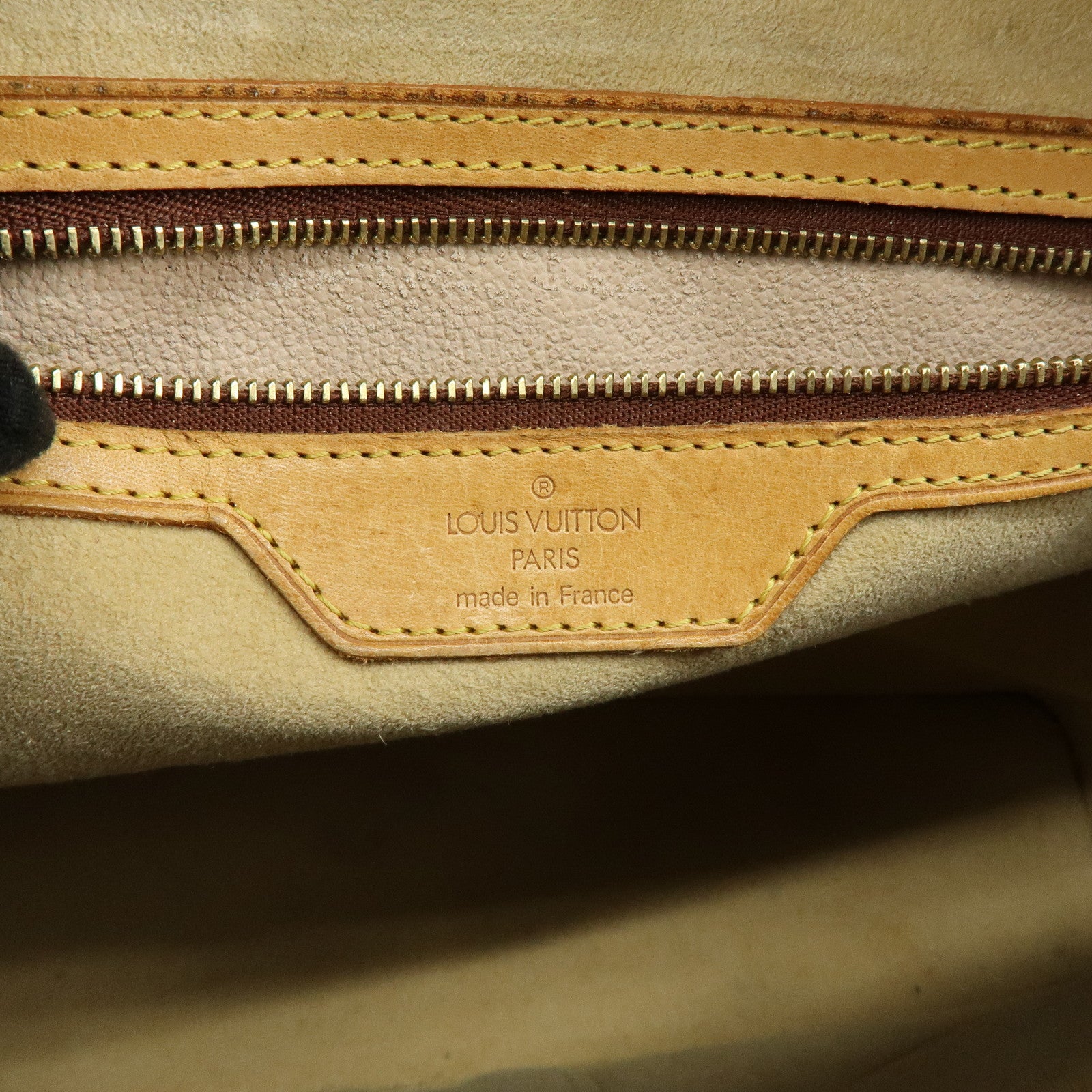 Louis Vuitton Monogram Luco Tote Bag Shoulder Bag Brown M51155