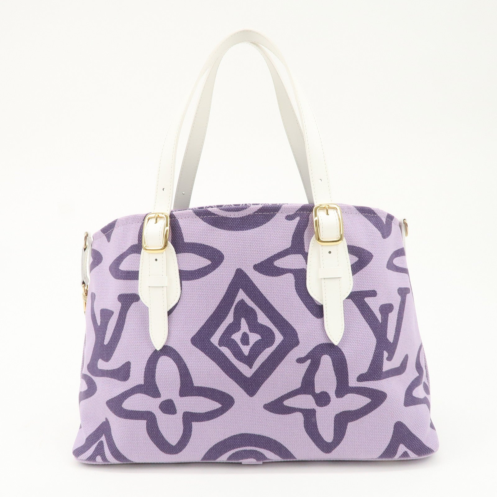 Louis Vuitton Cruise Line Canvas Tahitienne PM Tote Bag M95680