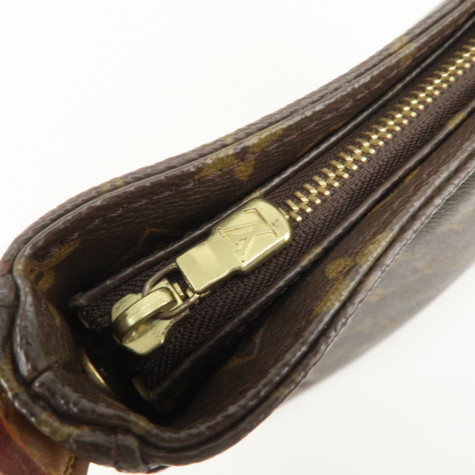 Louis Vuitton Monogram Looping GM Shoulder Bag Brown M51145