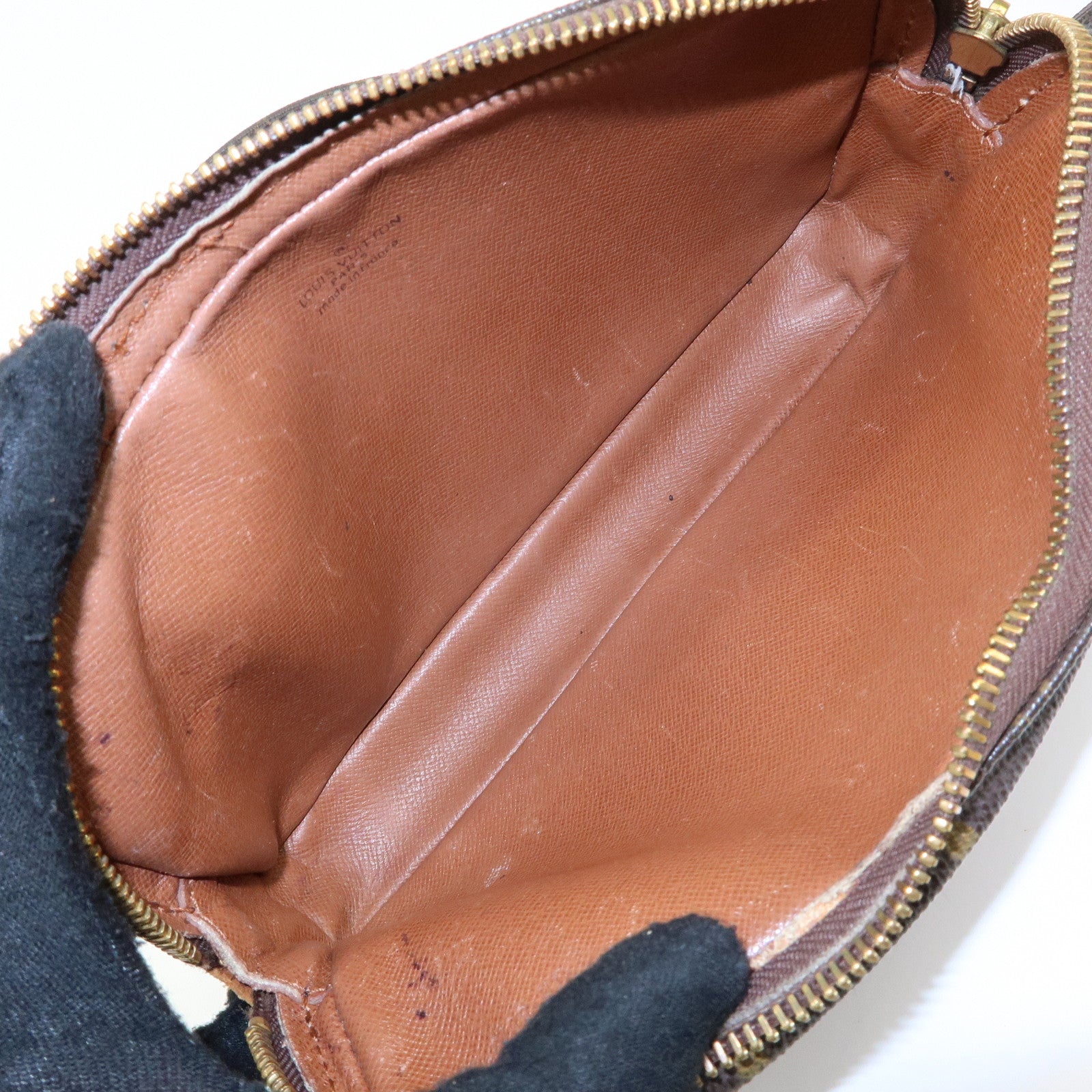 Louis Vuitton Monogram Pochette Marly Bandouliere Bag Brown M51828