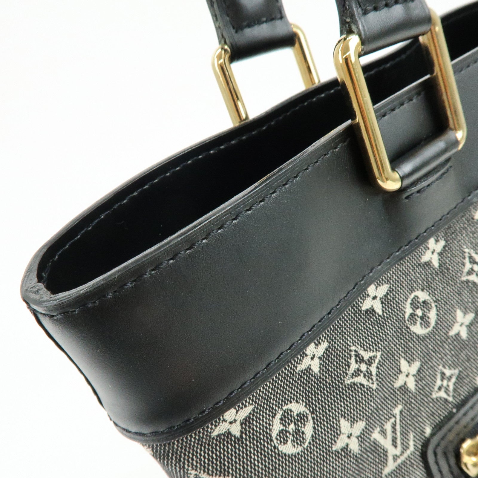Louis Vuitton Monogram Mini Lucille GM Tote Hand Bag Noir M92609