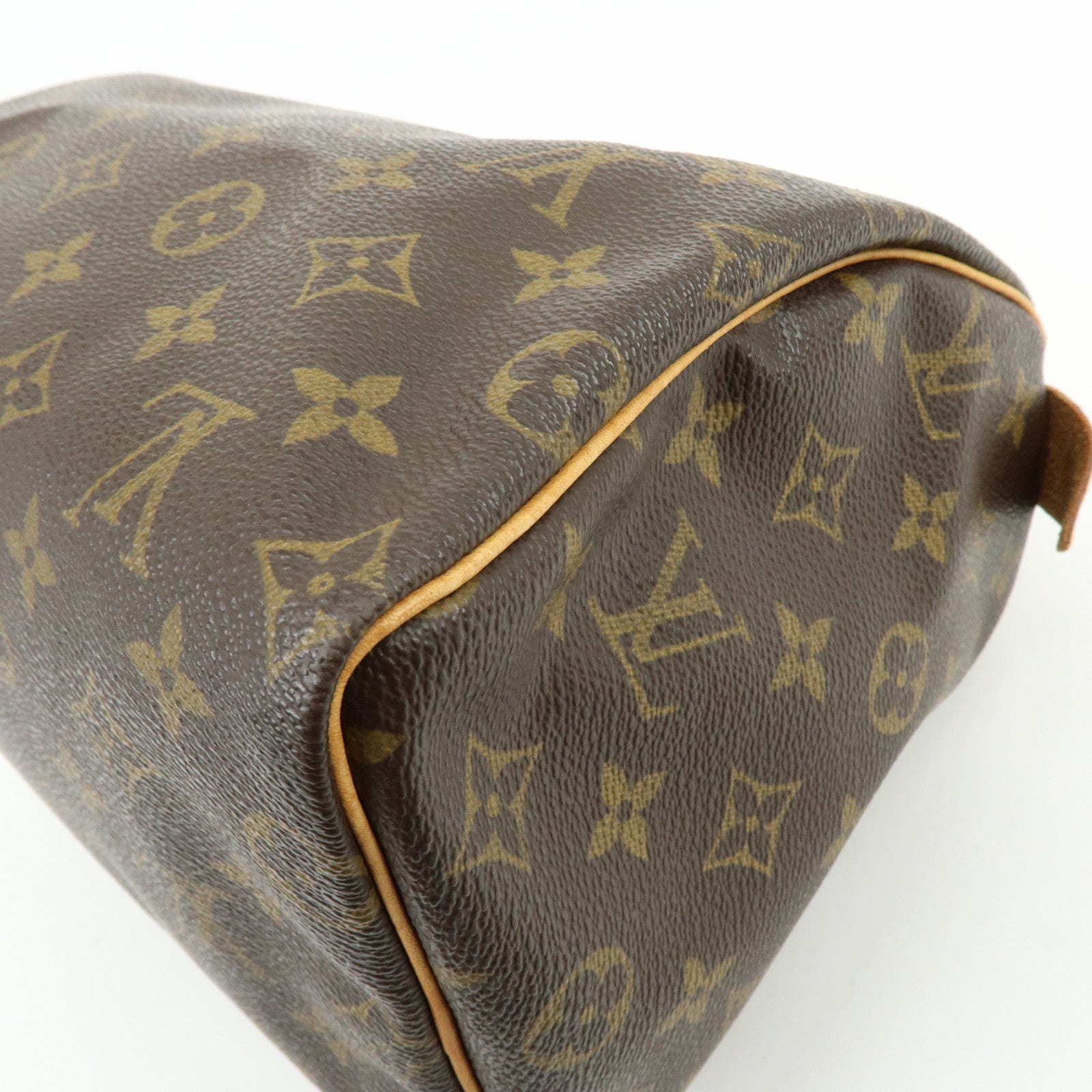 Louis Vuitton Monogram Speedy 25 Boston Bag Hand Bag Brown M41528