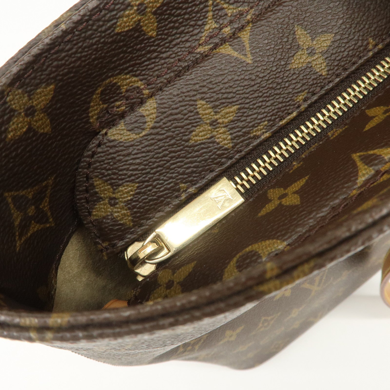 Louis Vuitton Monogram Luco Tote Bag Shoulder Bag Brown M51155