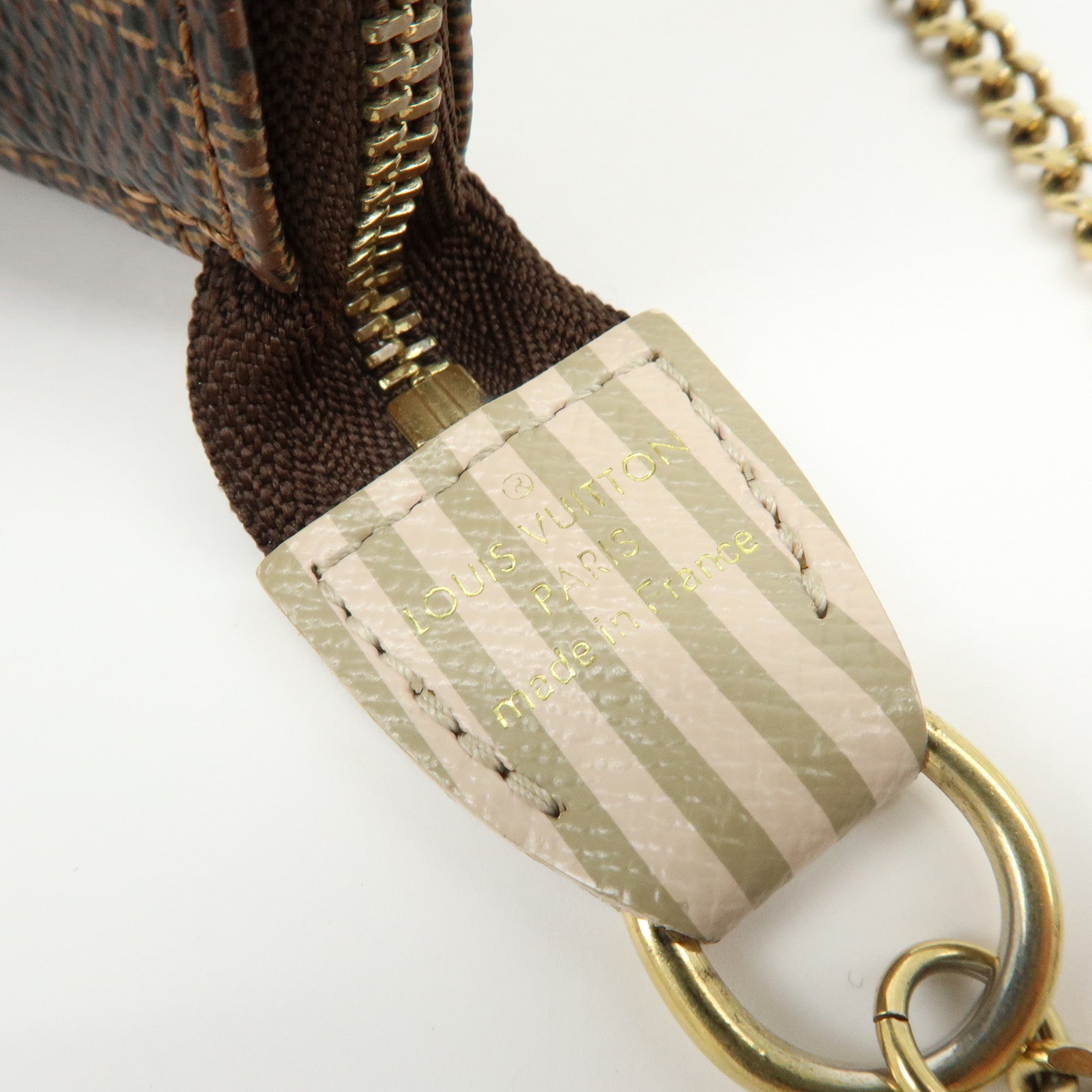 Louis Vuitton Damier Canvas Mini Pochette Accessires Trank N63181