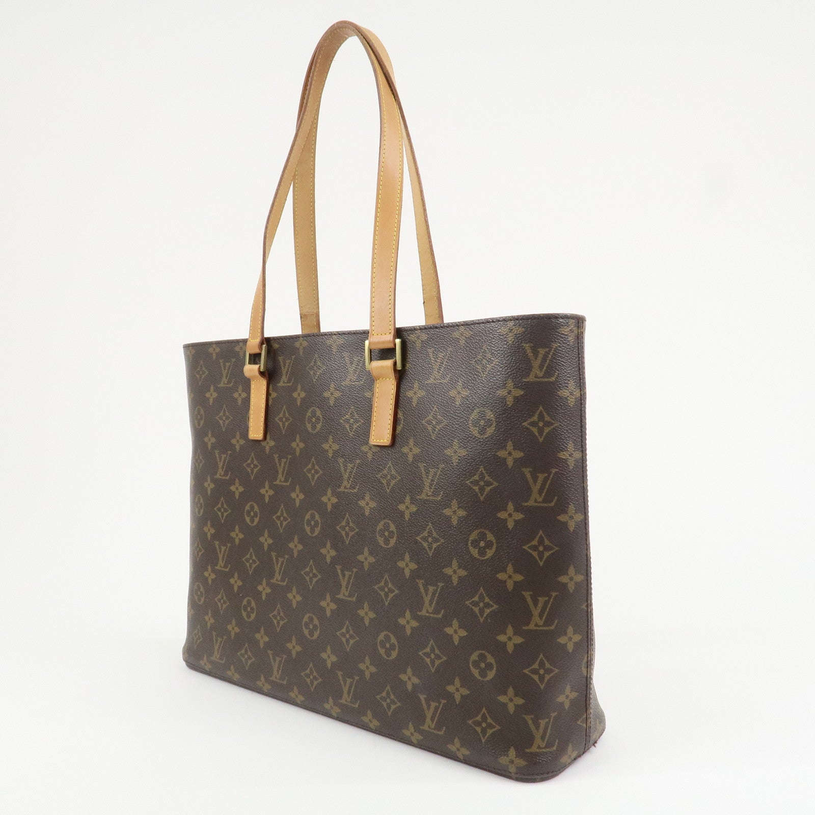 Louis Vuitton Monogram Luco Tote Bag Shoulder Bag Brown M51155