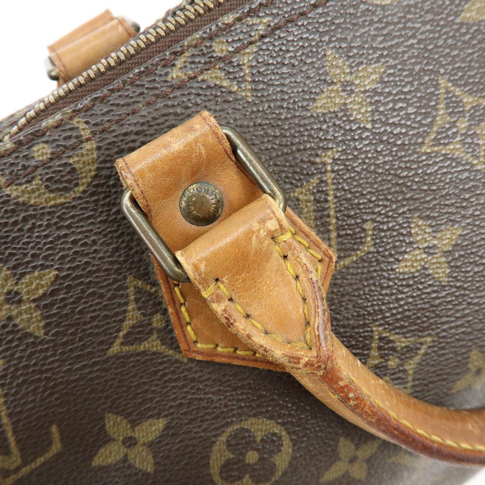 Louis Vuitton Monogram Speedy 35 Boston Bag Hand Bag M41524