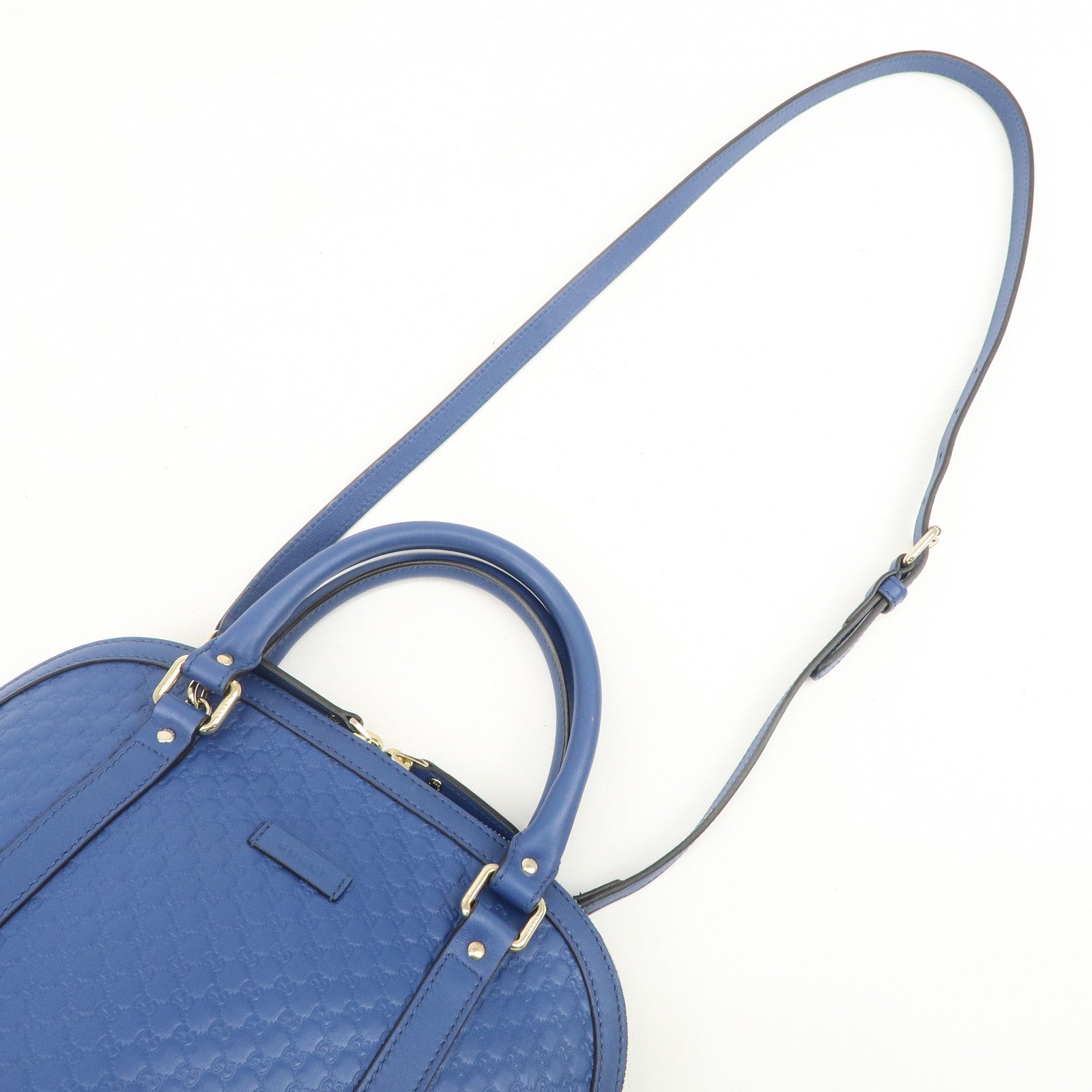 GUCCI Micro Guccissima Leather 2WAYBag Hand Bag Shoulder Bag 449663