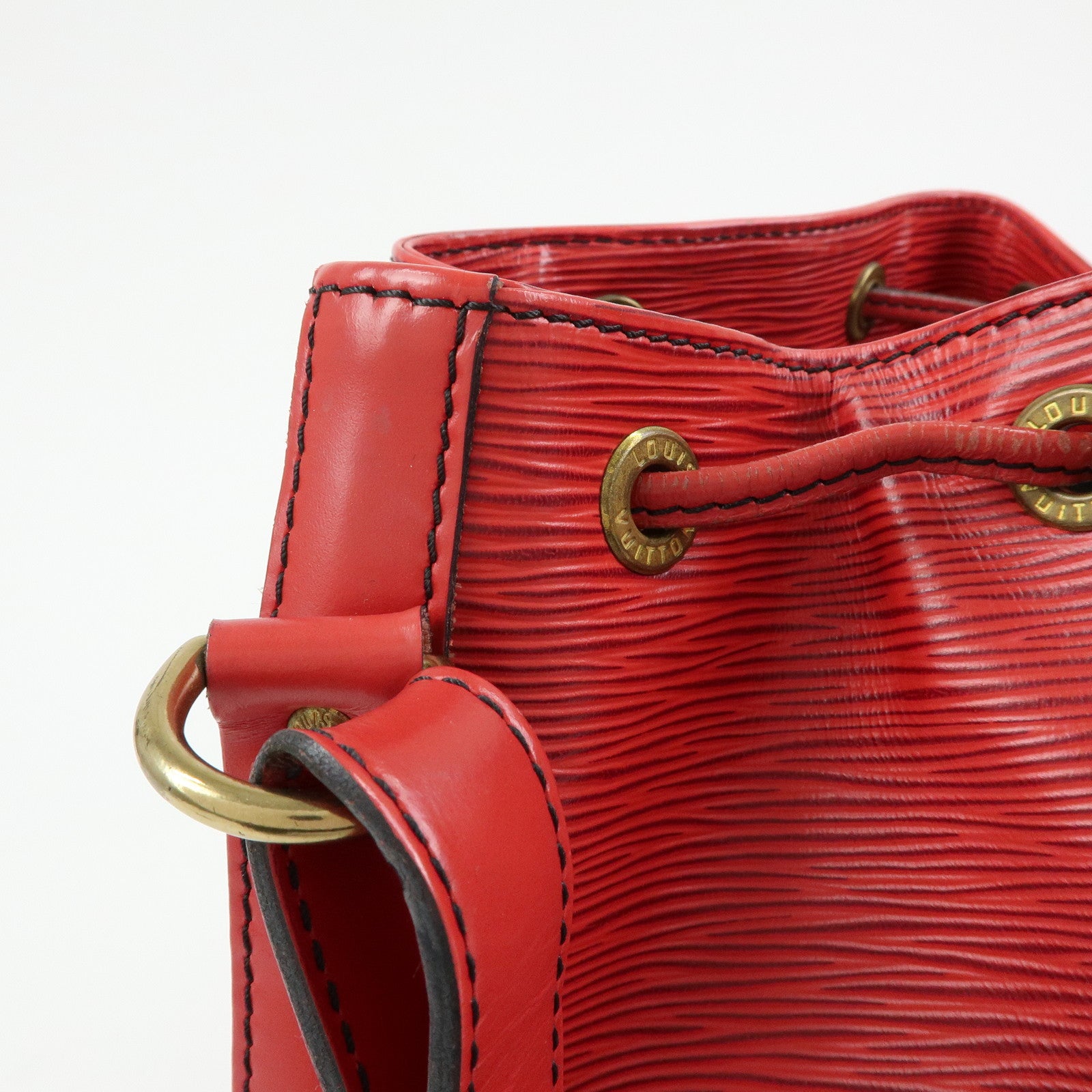 Louis Vuitton Epi Petit Noe Shoulder Bag Castilian Red M44107