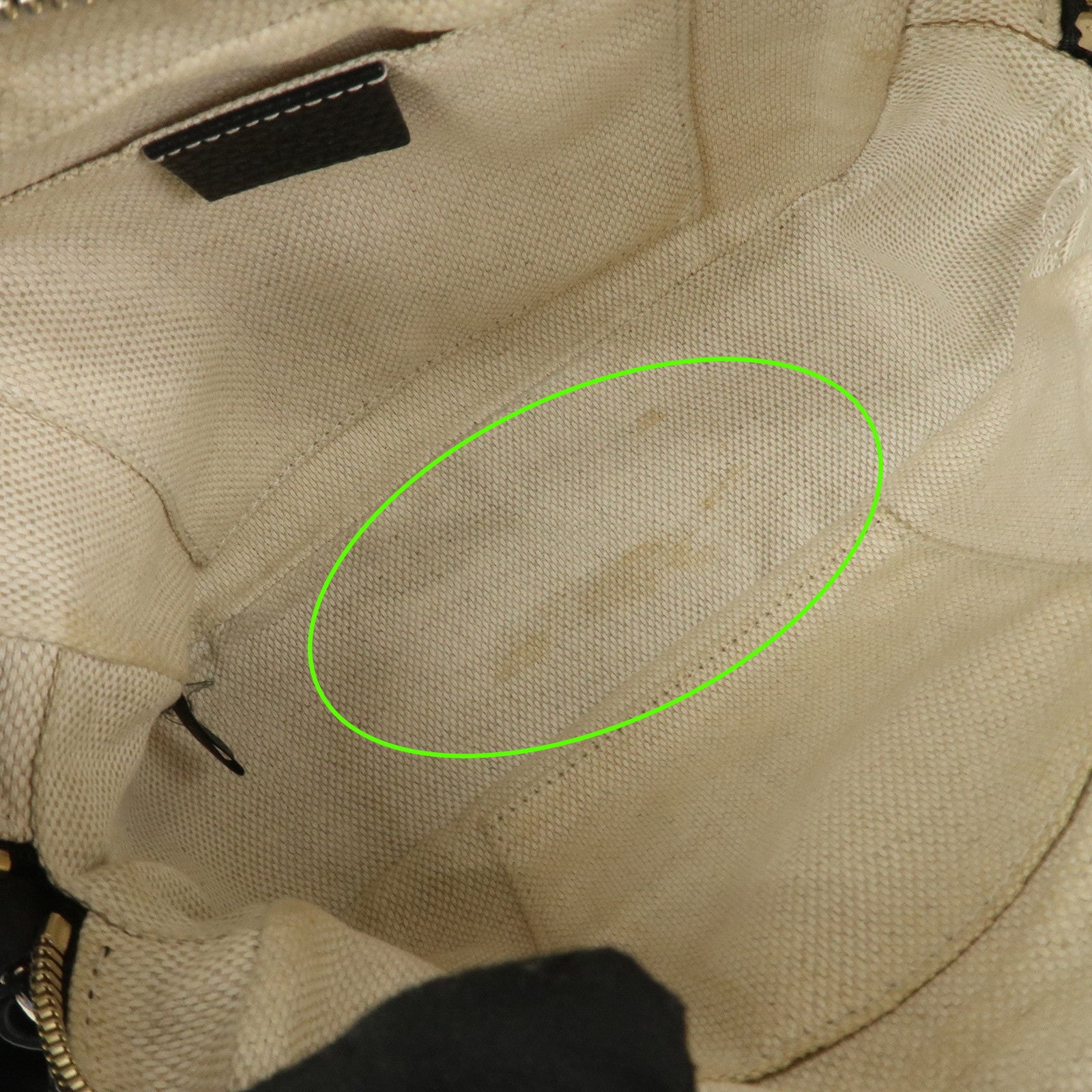 GUCCI SOHO Leather Shoulder Bag Crossbody Bag Black 308364