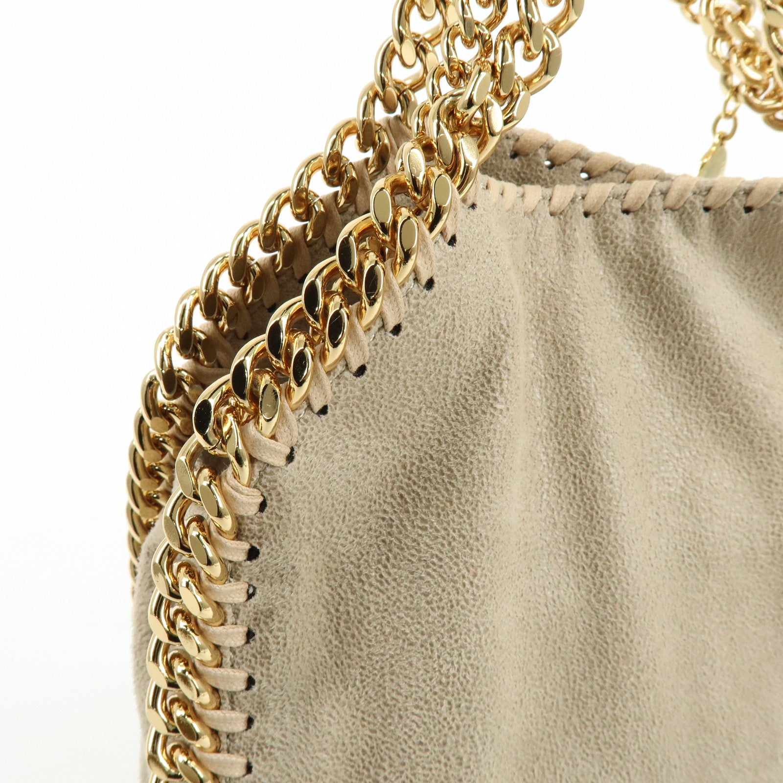 STELLA MCCARTNEY Polyester Shoulder Bag Crossbody Bag Beige