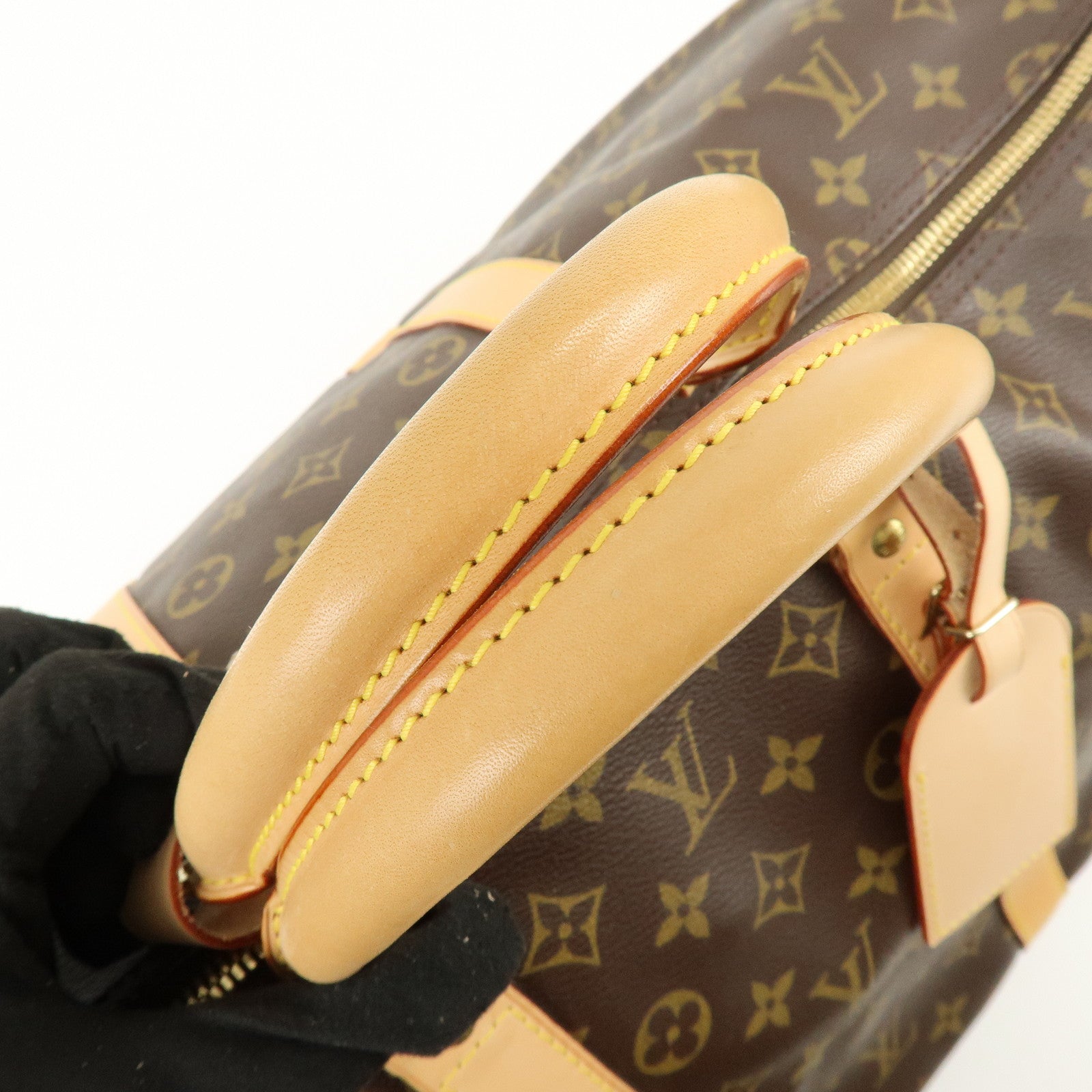 Louis Vuitton Monogram Keep All Bandouliere 55 Boston Bag M41414