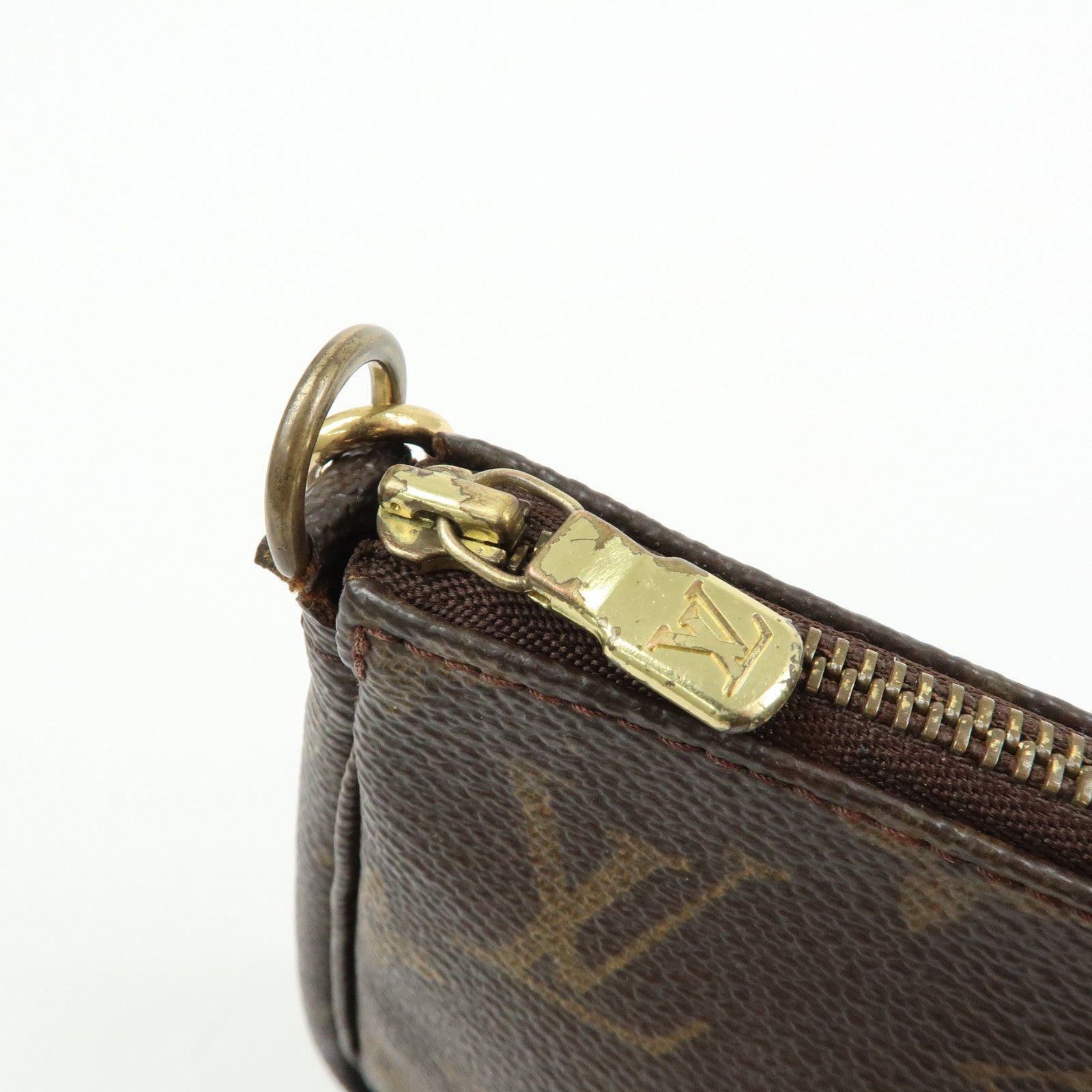 Louis Vuitton Monogram Pochette Accessoires Pouch Hand Bag M51980