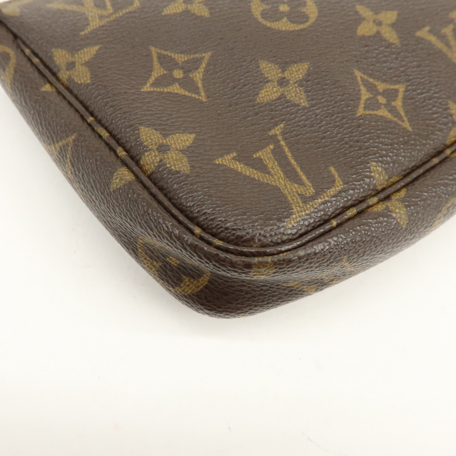 Louis Vuitton Monogram Pochette Accessoires Pouch Hand Bag M51980
