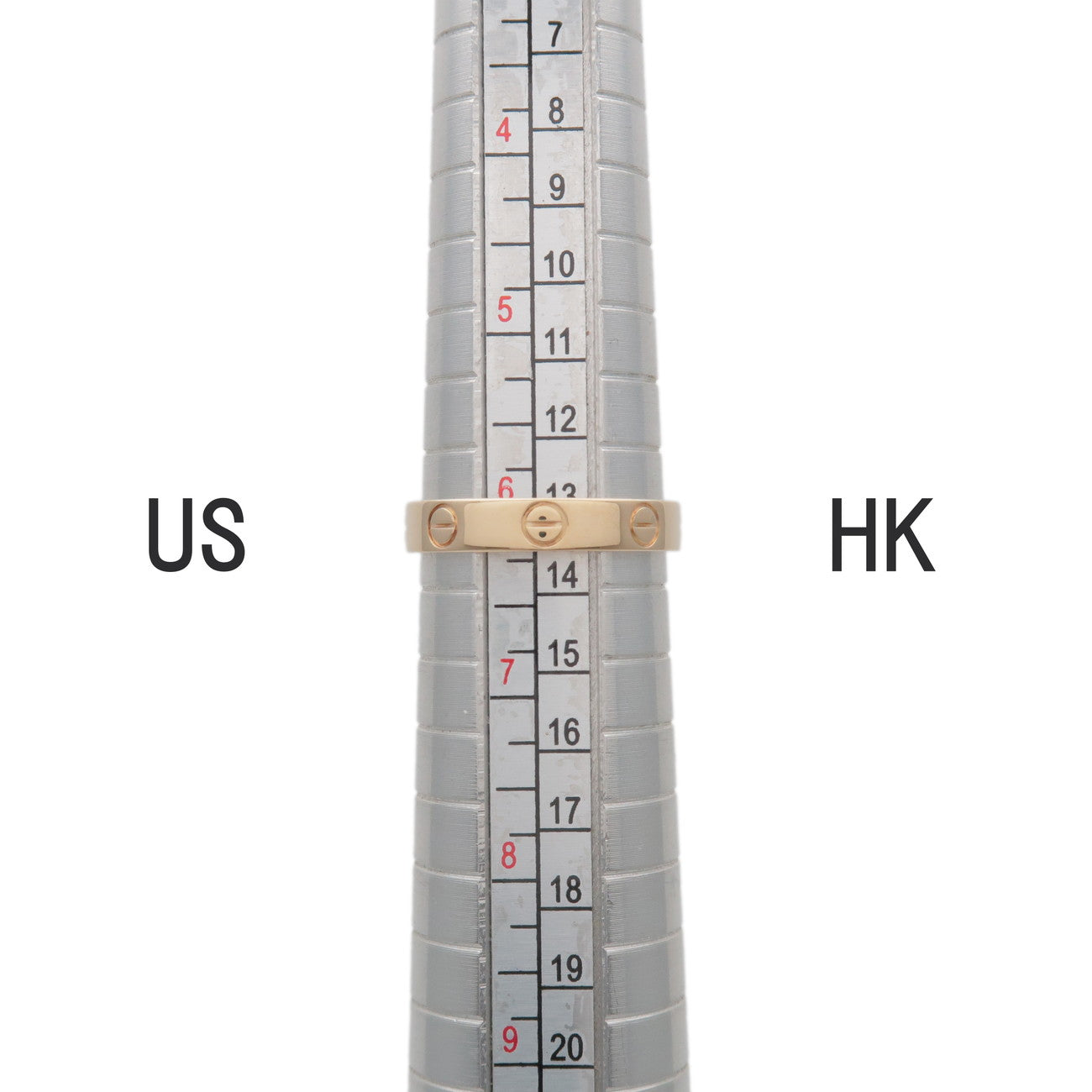 Cartier Mini Love Ring K18 750YG Yellow Gold #52 US6.5 B4085000