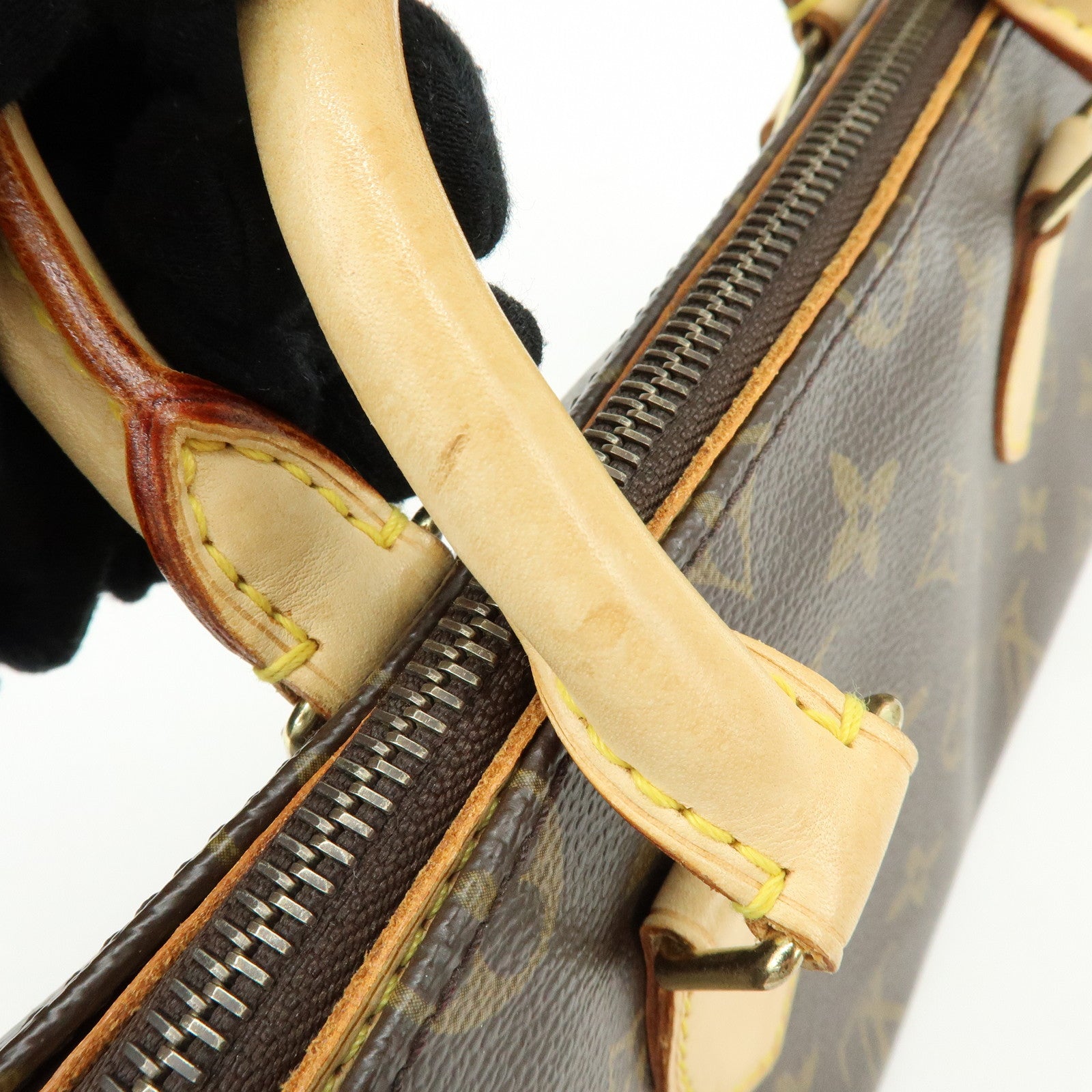 Louis Vuitton Monogram Popincourt Hand Bag Brown M40009