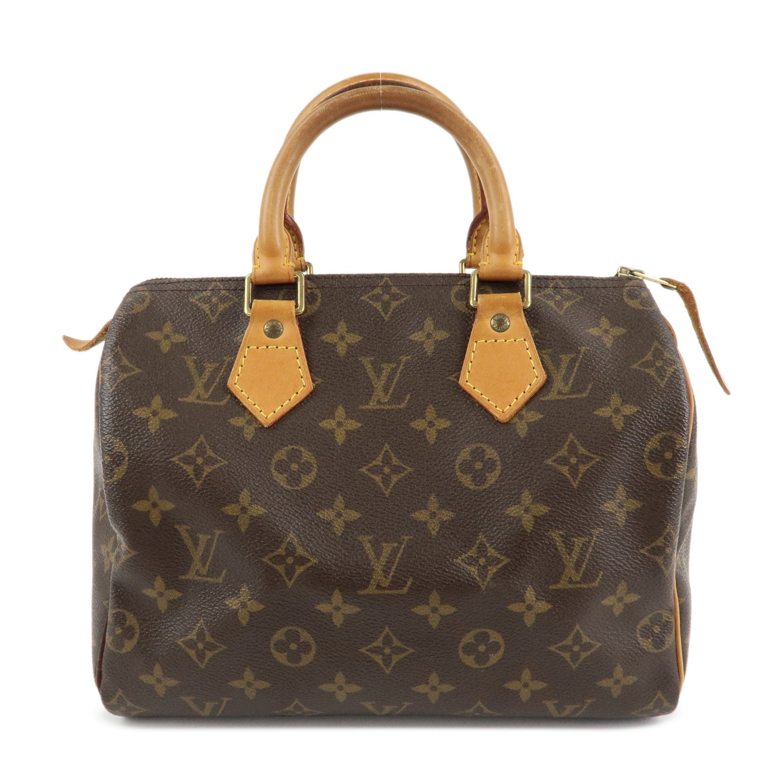 Louis Vuitton Monogram Speedy 25 Hand Bag Boston Bag M41528 Used