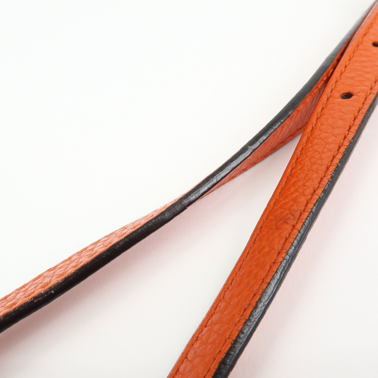 GUCCI SOHO Small Disco Leather Shoulder Bag Orange 308364