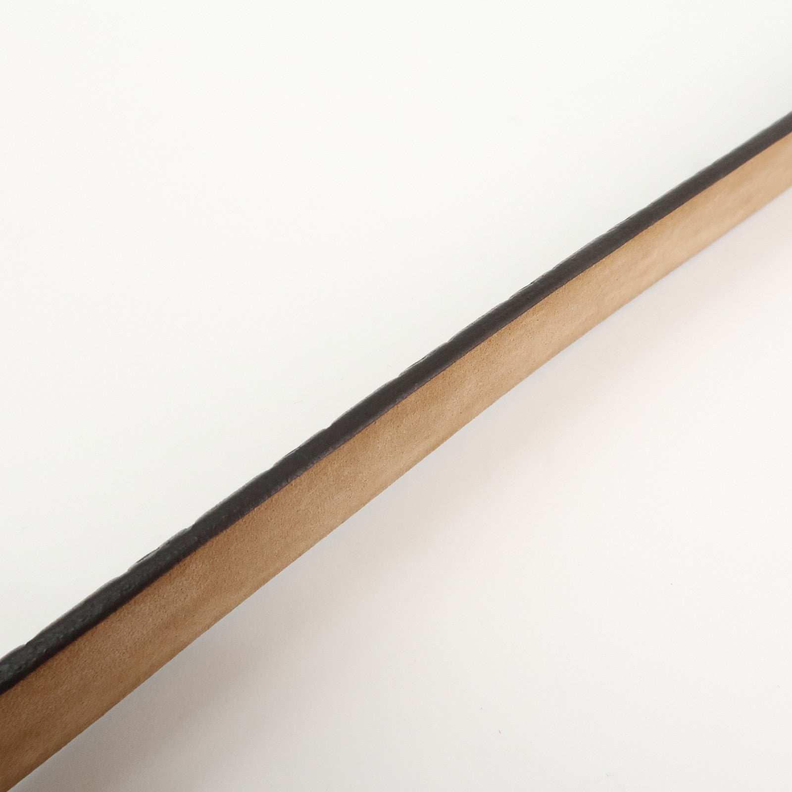 GUCCI Guccissima Leather Belt 85/34 Brown 269813