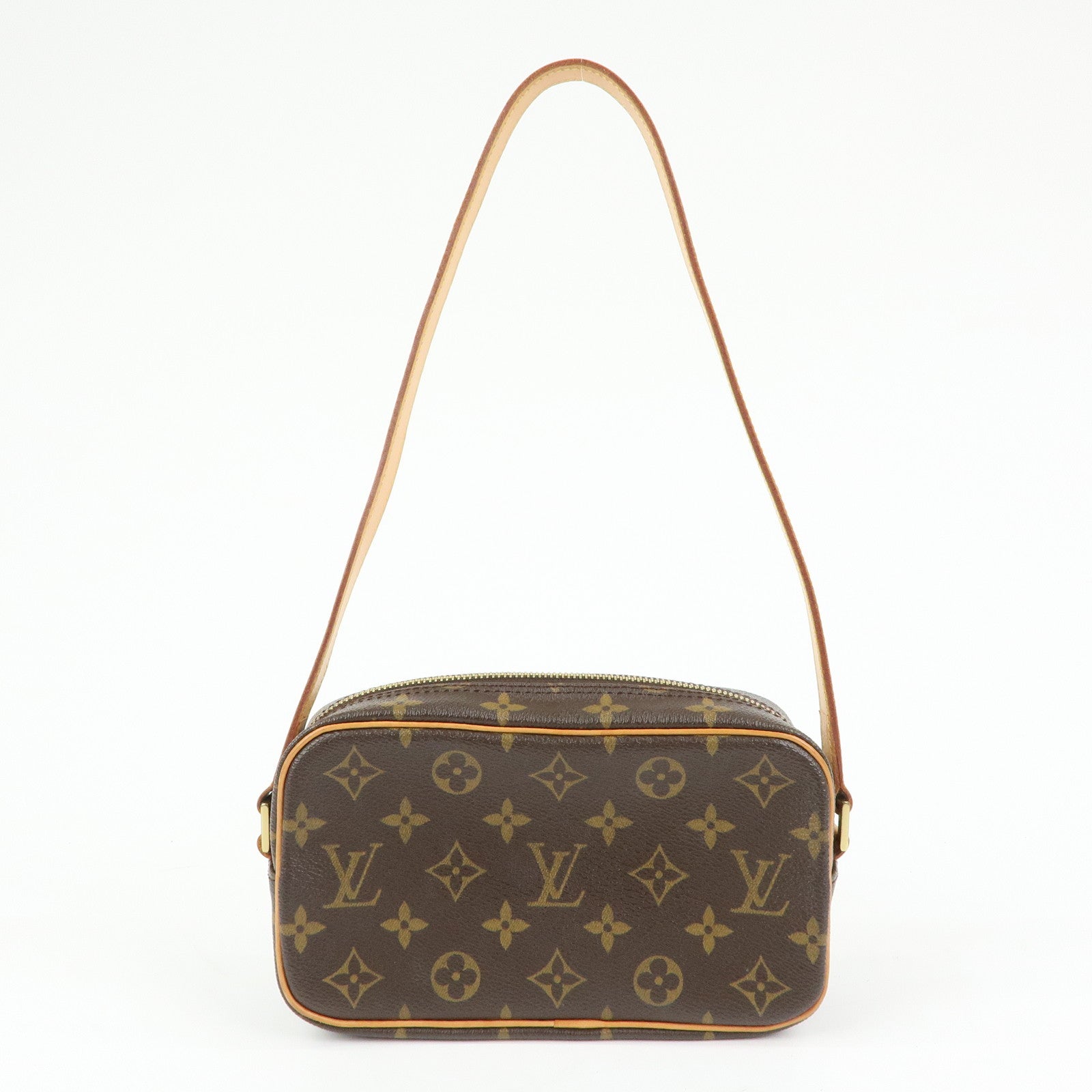 Louis Vuitton Monogram Pochette Cite Shoulder Bag Brown M51183