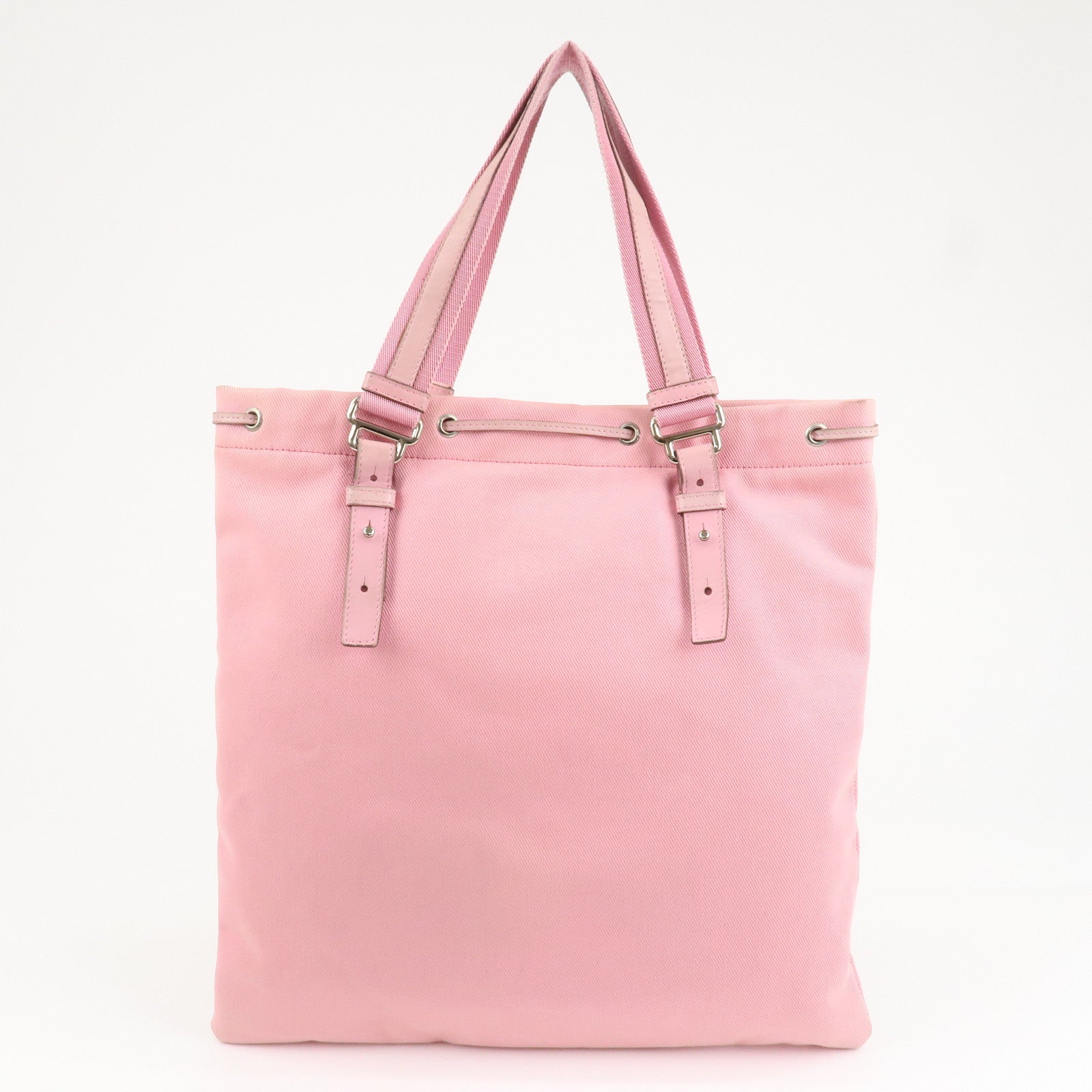 Saint Laurent Canvas Leather Kahara Tote Bag Shoulder Bag 121631 Used