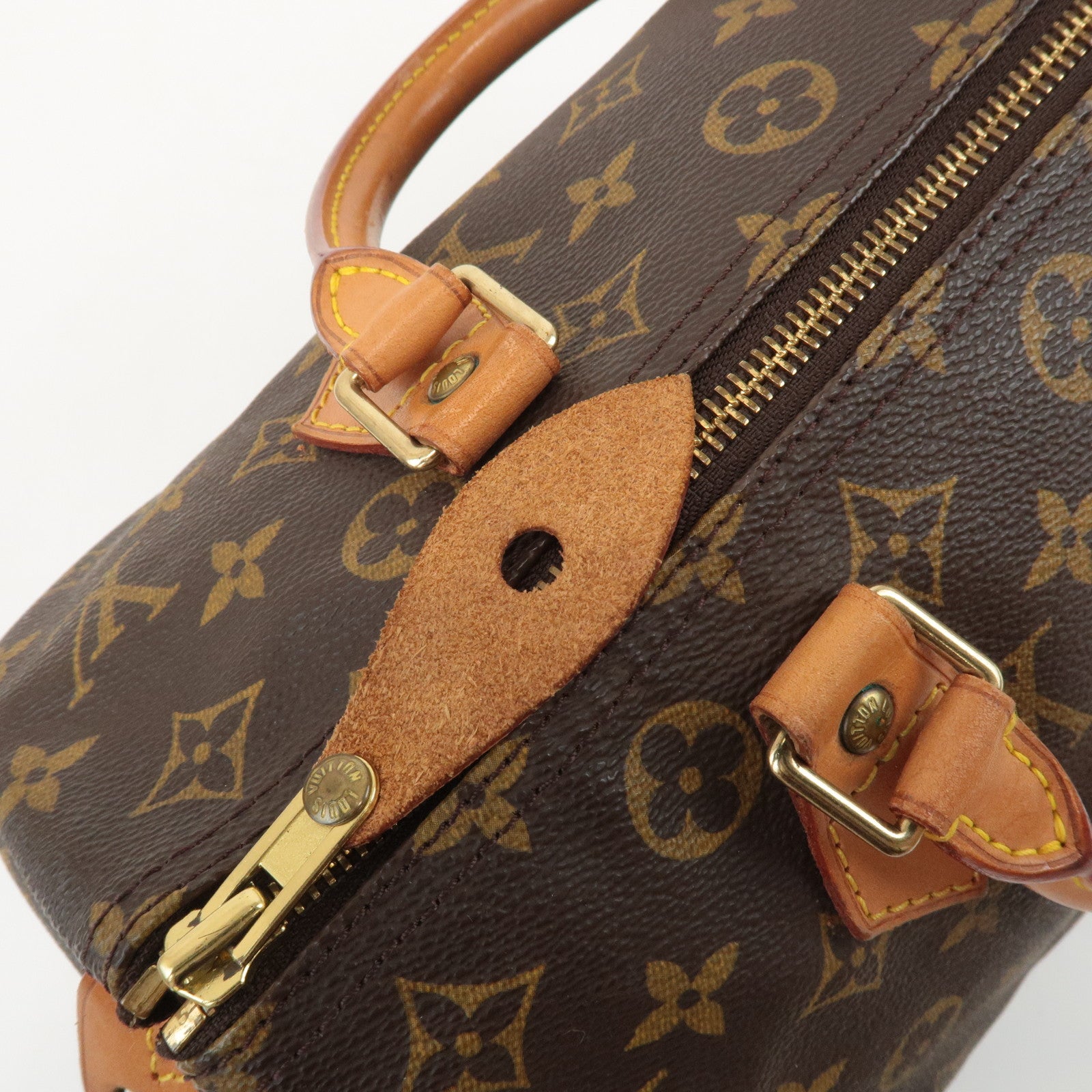 Louis Vuitton Monogram Speedy 30 Hand Bag Boston Bag M41108