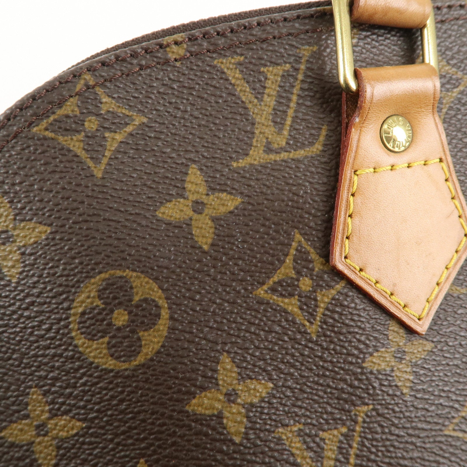 Louis Vuitton Monogram Alma Hand Bag Brown M51130