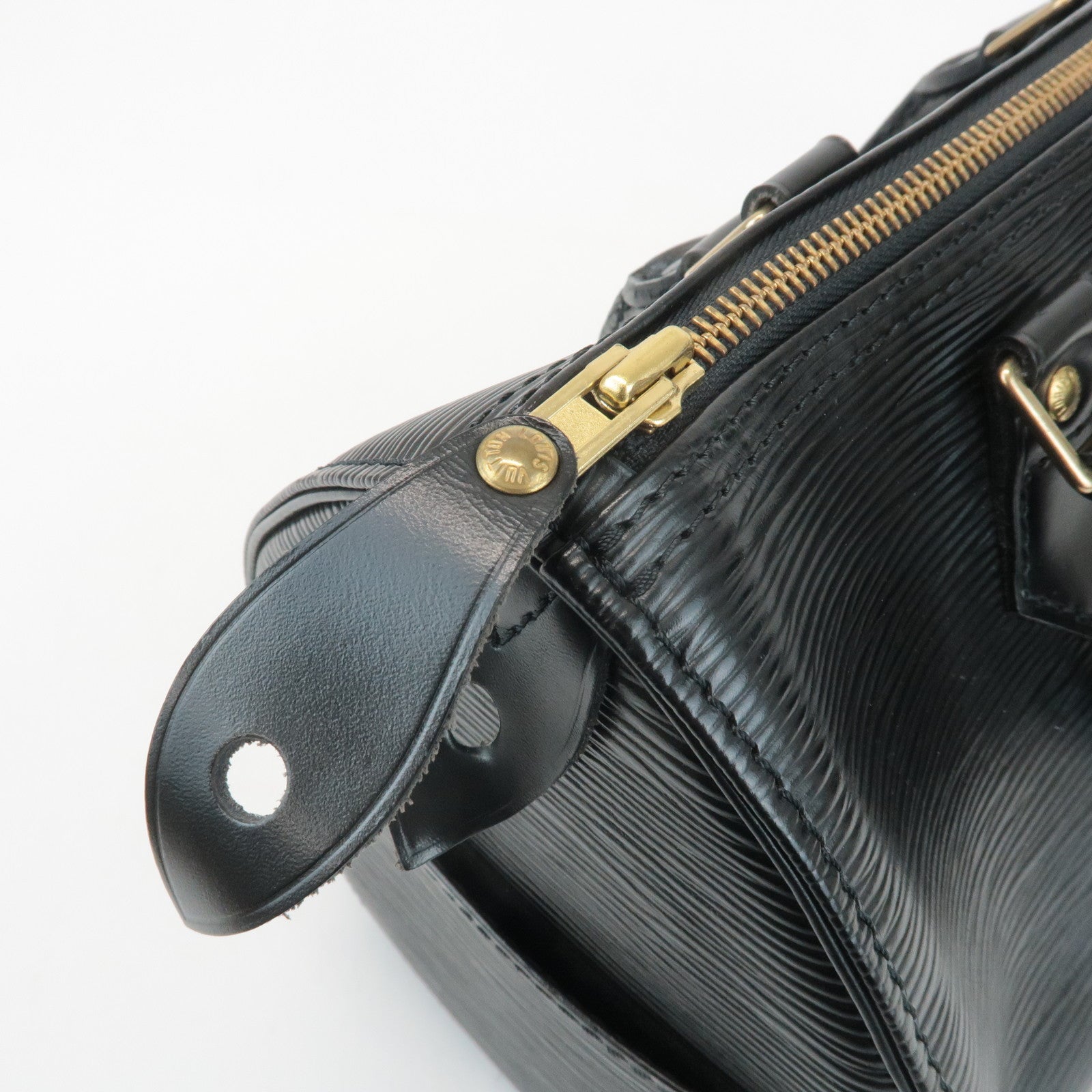 Louis Vuitton Epi Speedy 25 Boston Bag Hand Bag Noir M43012 Used