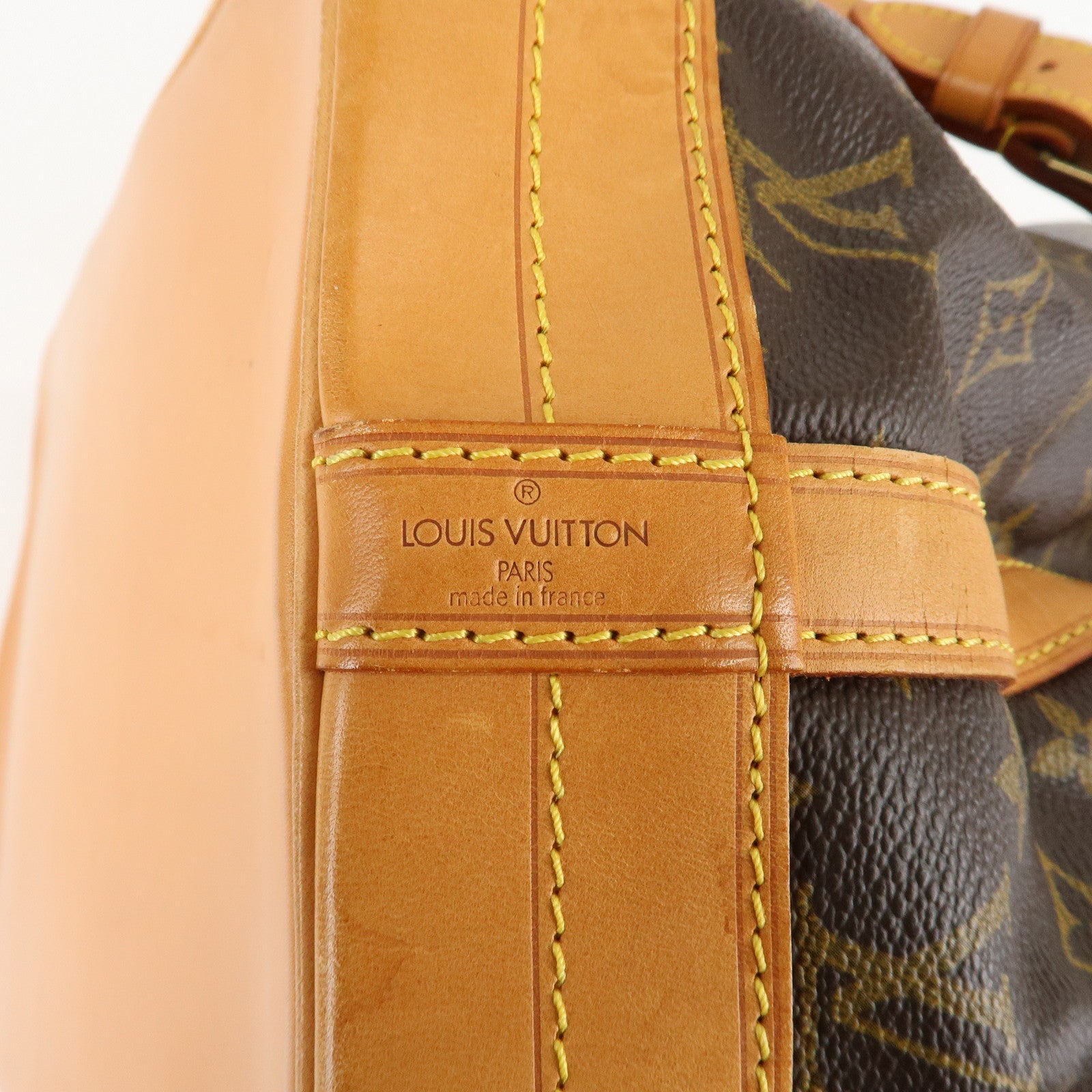 Louis Vuitton Monogram Noe Shoulder Bag Hand Bag Brown M42224