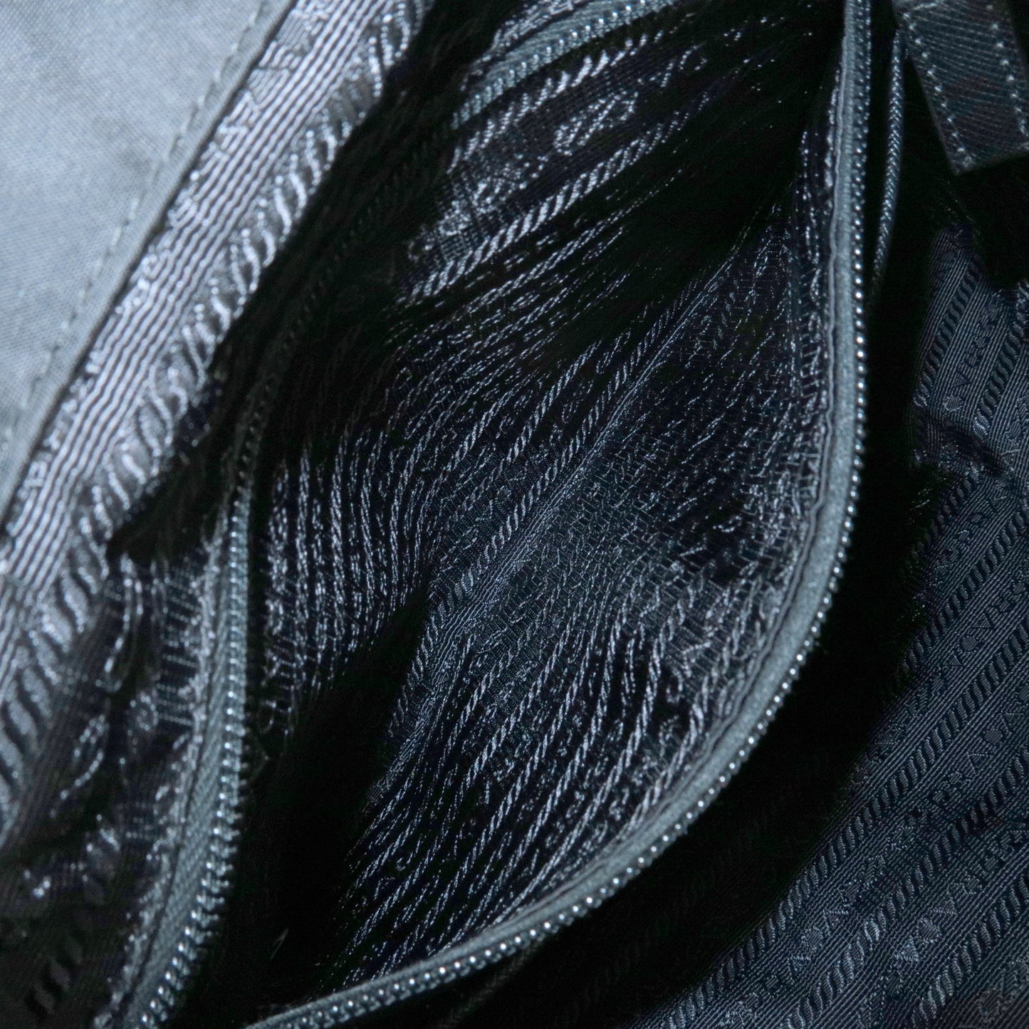 PRADA Nylon Leather Backpack Ruck Sack Black 1BZ032