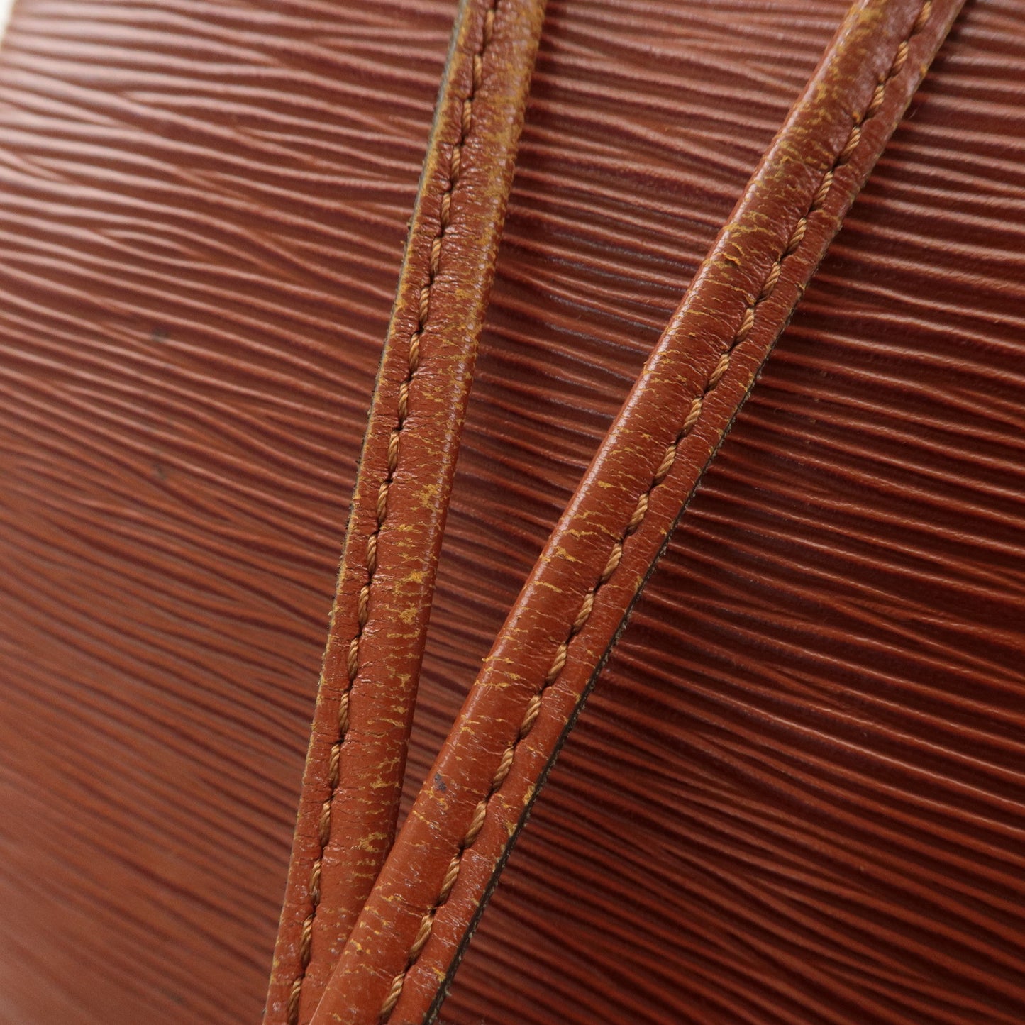 Louis Vuitton Epi Noe Shoulder Bag Kenya Brown M44003