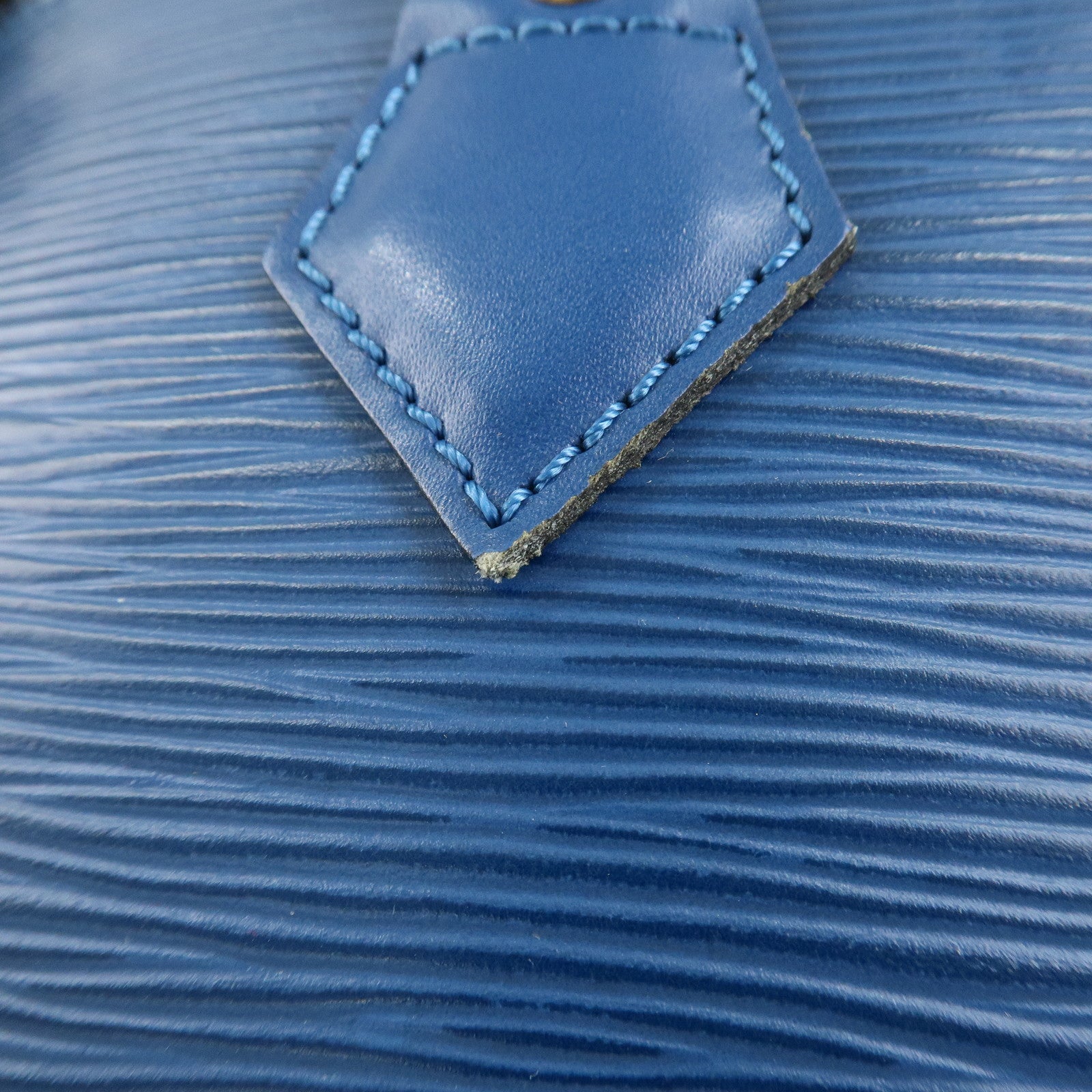 Louis Vuitton Epi Alma Hand Bag Toledo Blue M52145 Used
