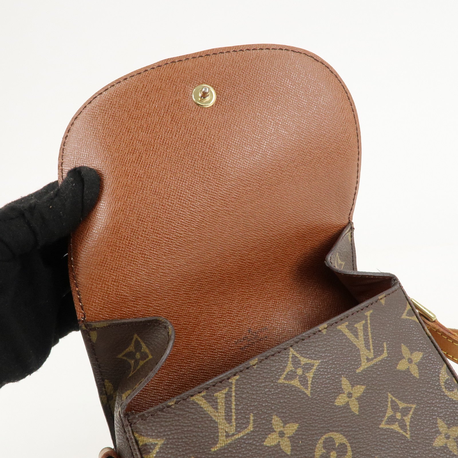 Louis Vuitton Monogram Mini Saint Cloud Shoulder Bag M51244