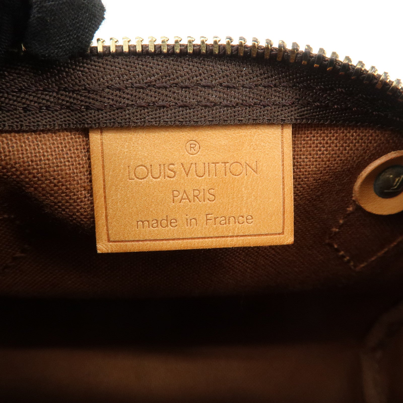 Louis Vuitton Monogram Mini Speedy & Strap M41534 J00145 Used