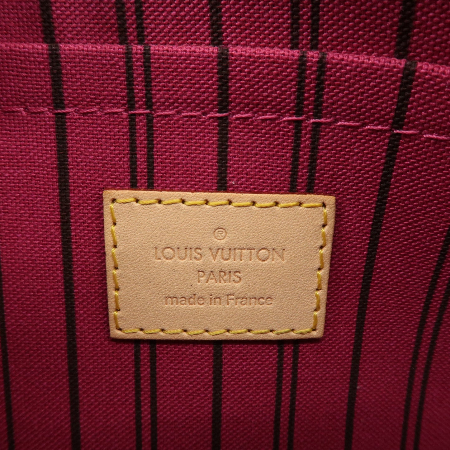 Louis Vuitton Monogram Neverfull PM Pouch Pivoine