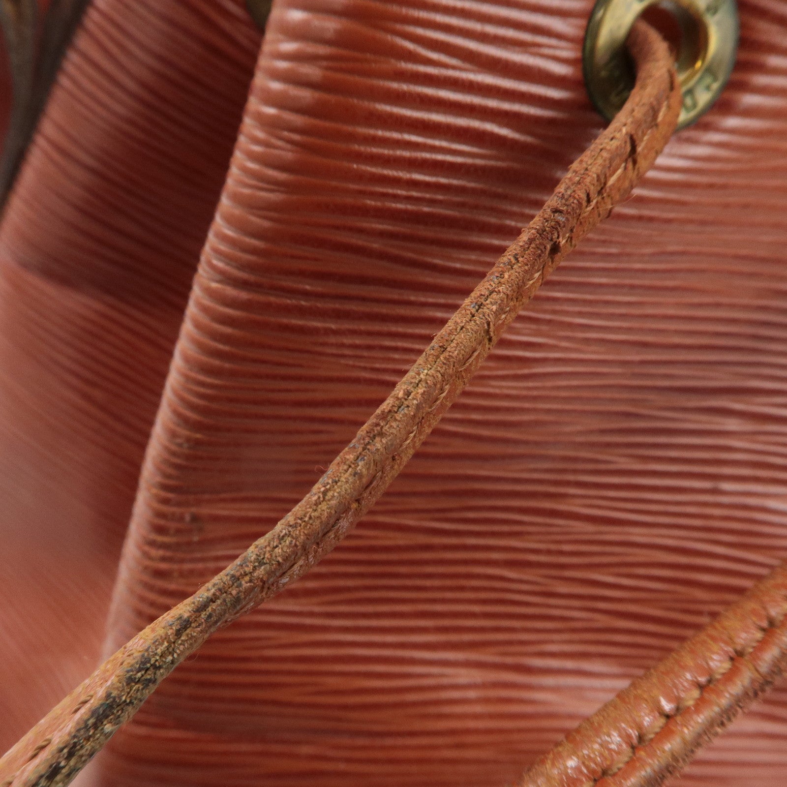 Louis Vuitton Epi Petit Noe Shoulder Bag Kenya Brown M44103 Used