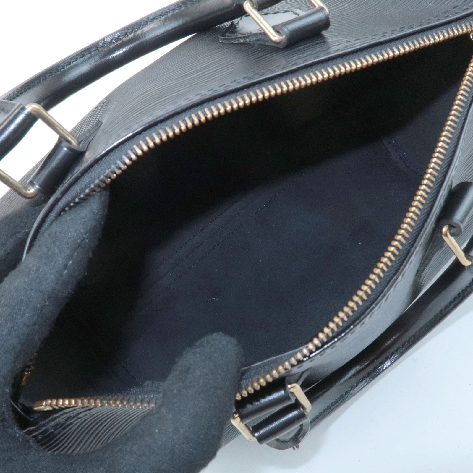 Louis Vuitton Epi Speedy 25 Hand Bag Noir M59032