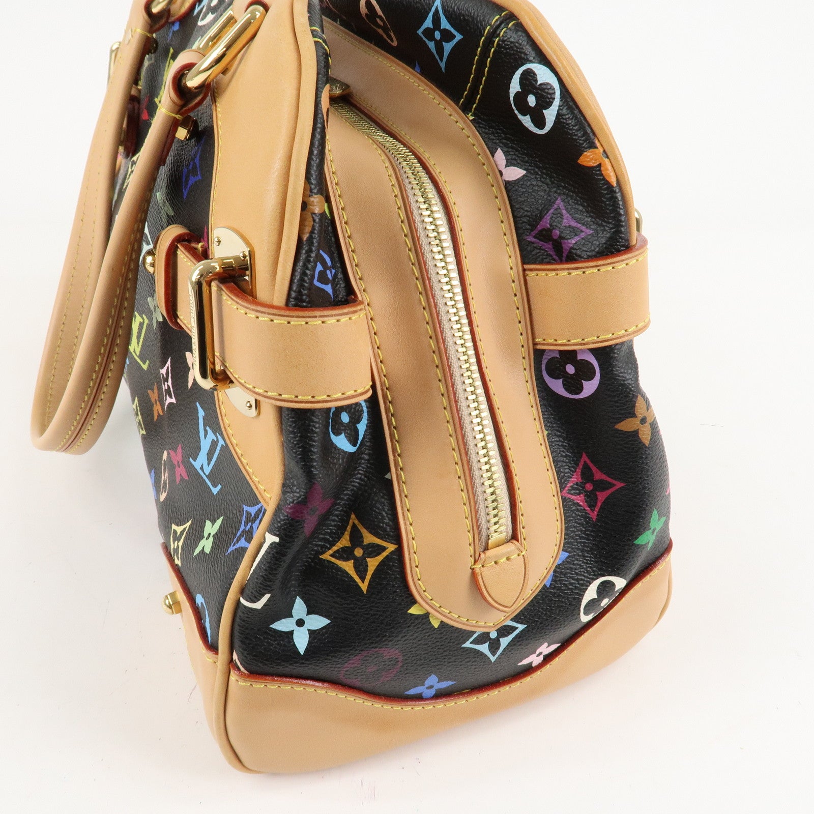 Louis Vuitton Monogram Multi Color Claudia Hand Bag M40194