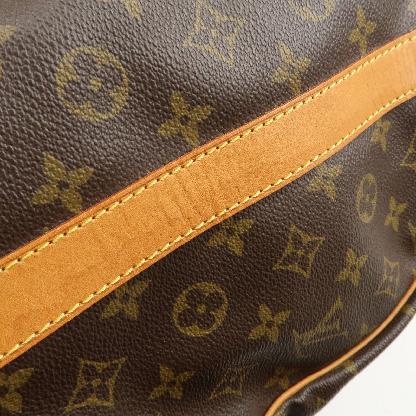 Louis Vuitton Monogram Keep All Bandouliere 50 Boston Bag M41416