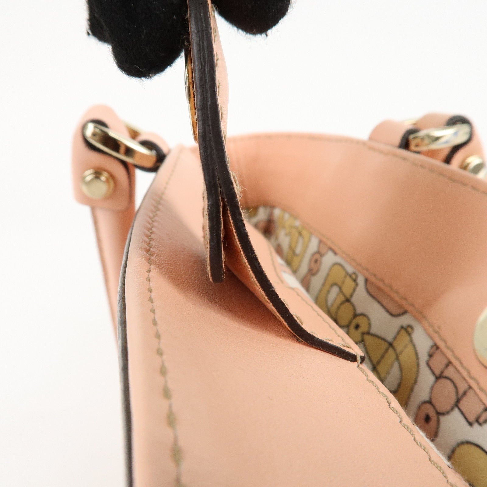 GUCCI Abbey Guccissima Leather Shoulder Bag Tote Bag 211983 Used