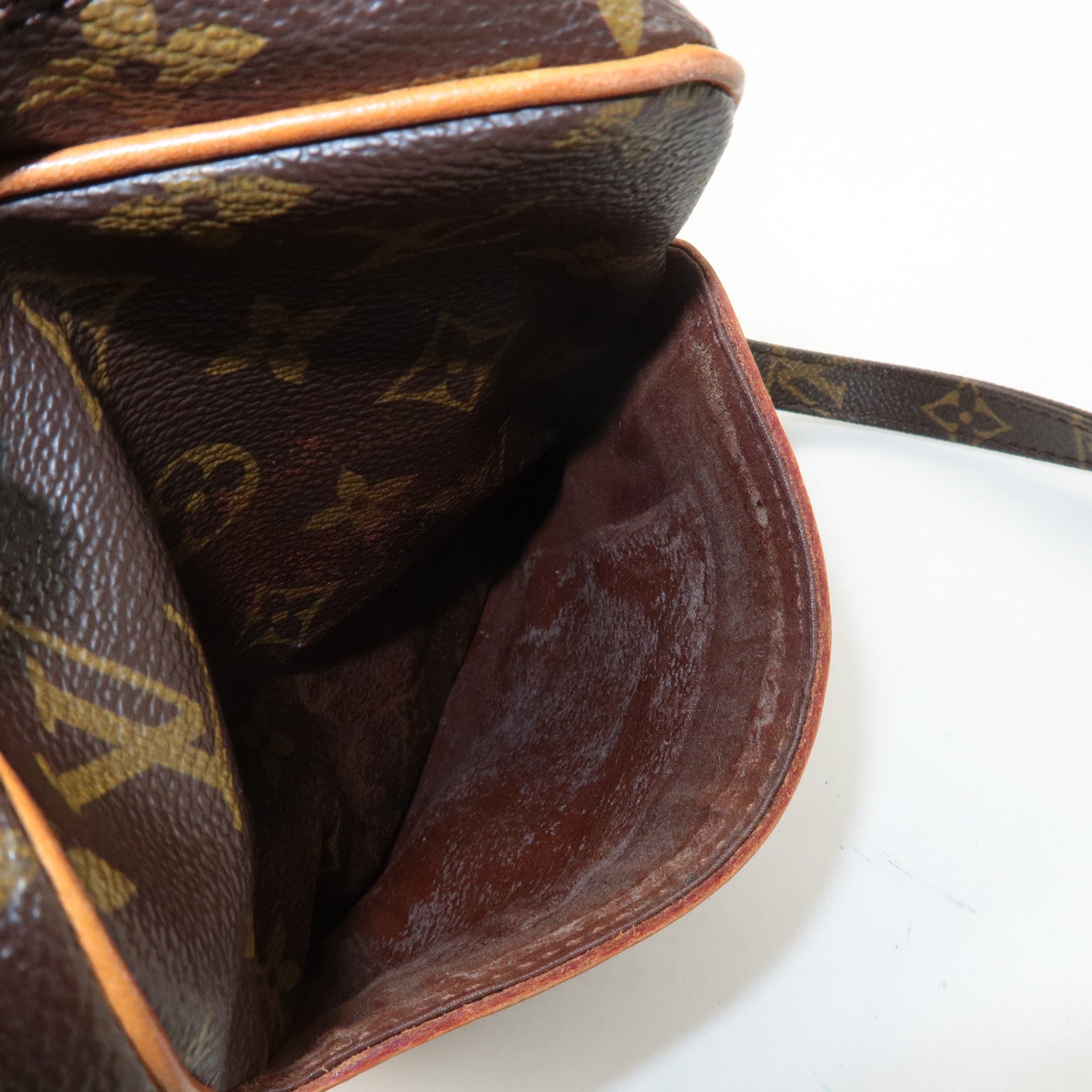 Louis Vuitton Monogram Danube Shoulder Bag Brown M45266