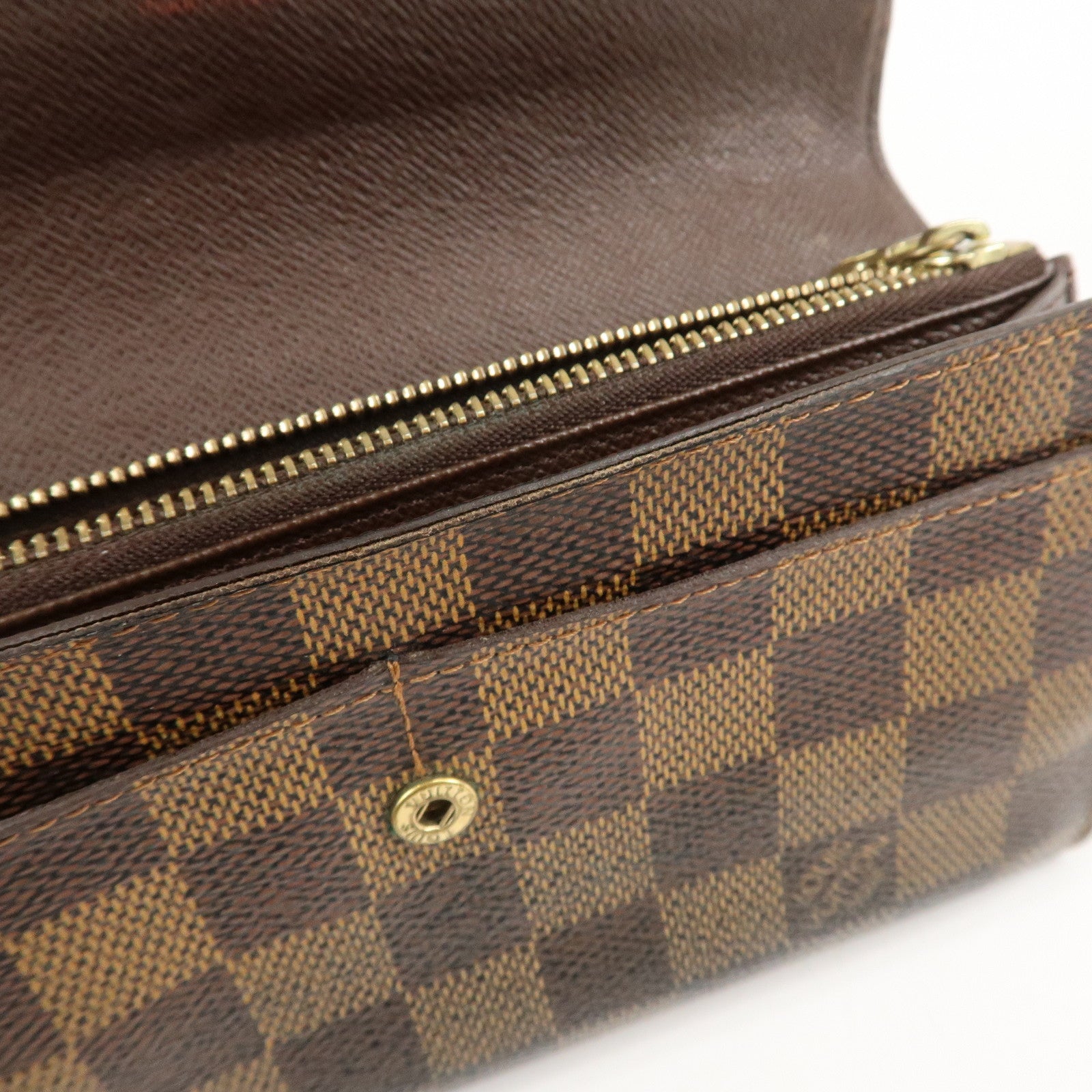 Louis Vuitton Damier Porte Monnaie Cult Credit Long Wallet N61724