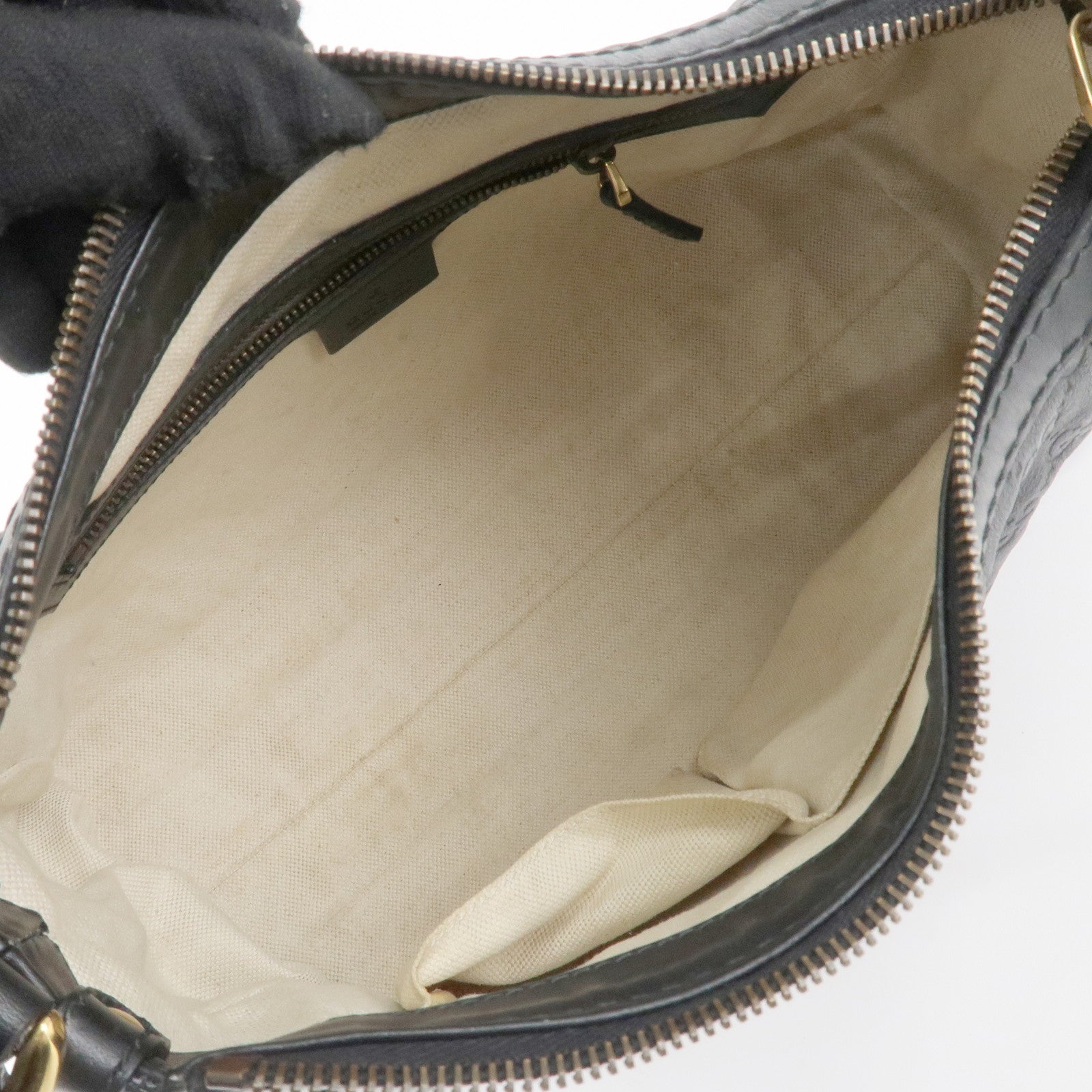 GUCCI Guccissima Scarlet Guccissima Leather Shoulder Bag 282298 Used