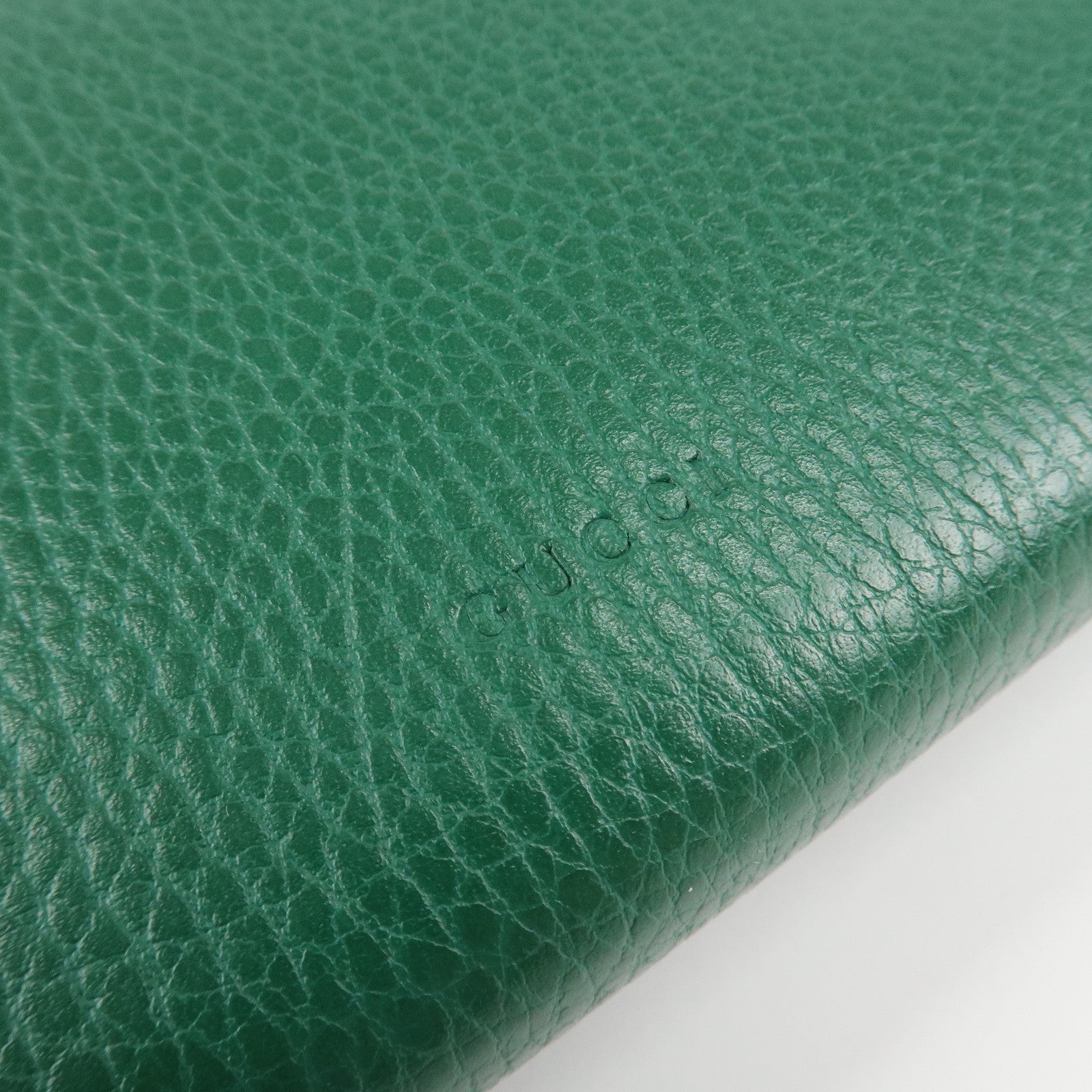 GUCCI Dionysus Leather Chain Shoulder Bag Green 401231 Used