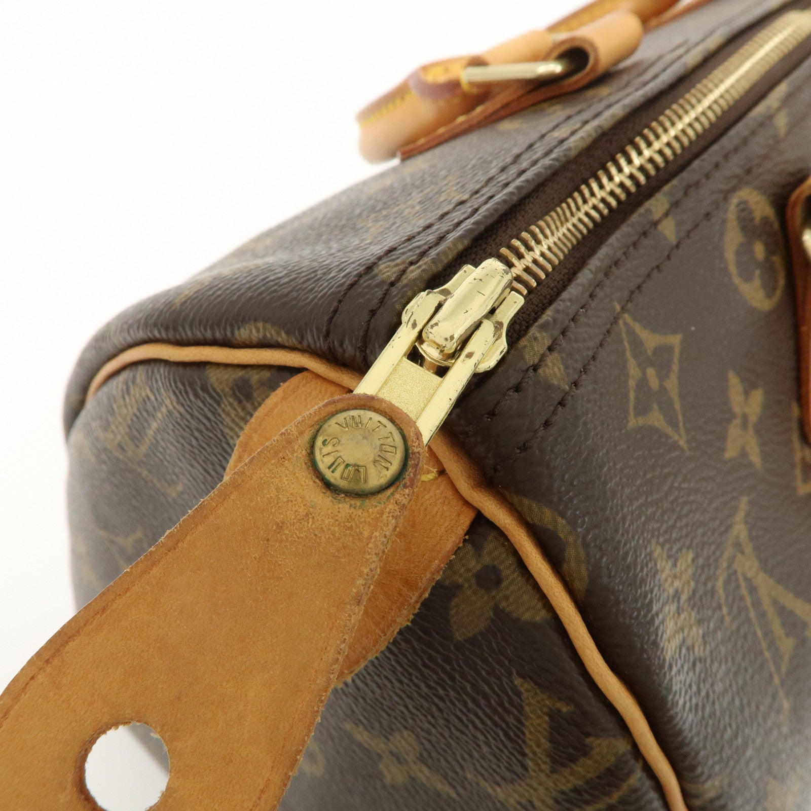 Louis Vuitton Monogram Speedy 30 Hand Bag Boston Bag M41526