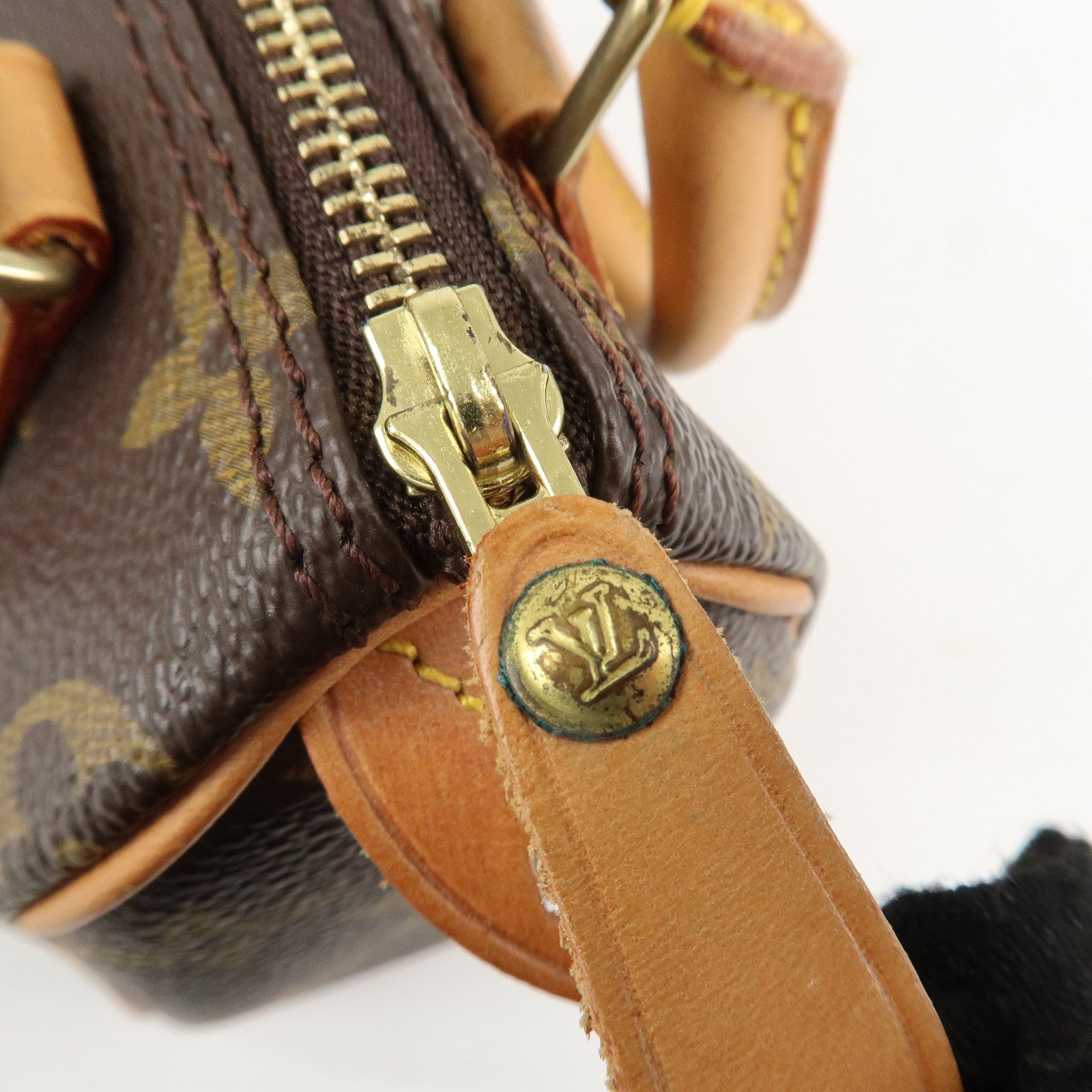 Louis Vuitton Monogram Mini Speedy & Strap M41534 J75010 Used