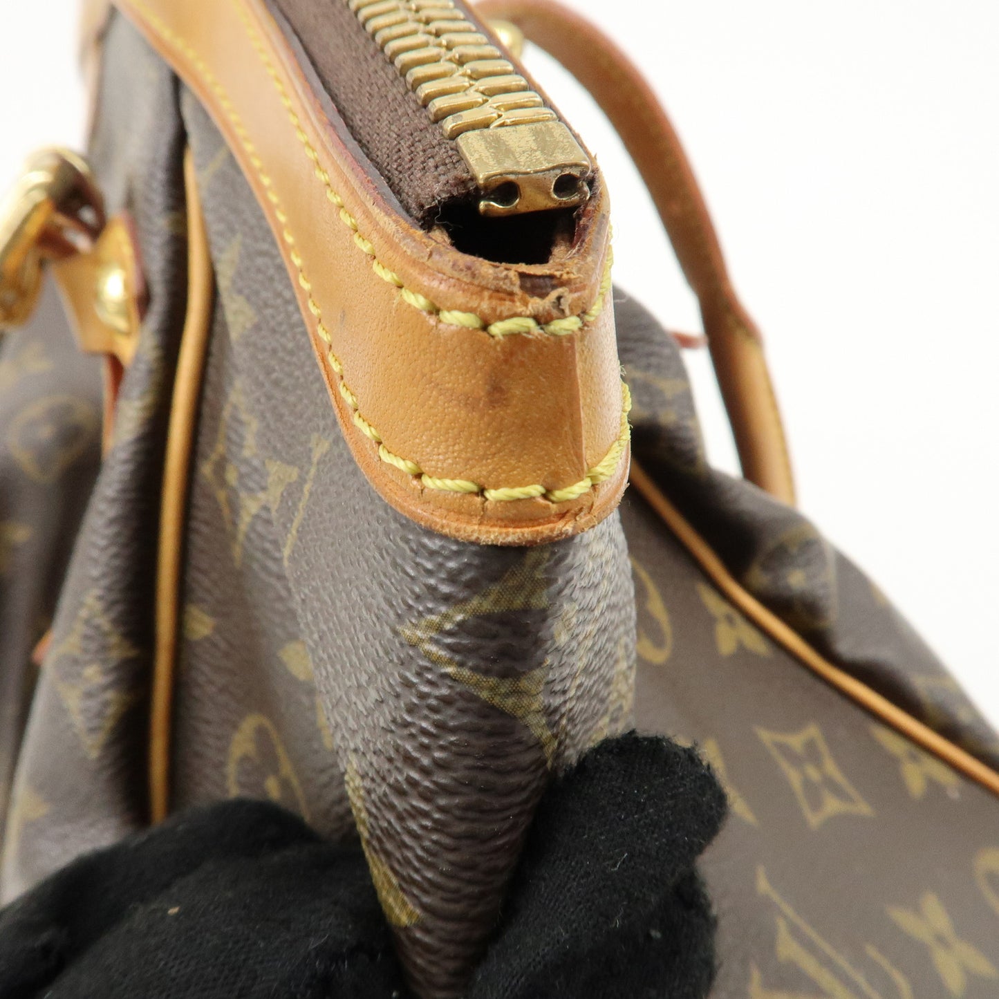 Louis Vuitton Monogram Tivoli GM Shoulder Bag Brown M40144