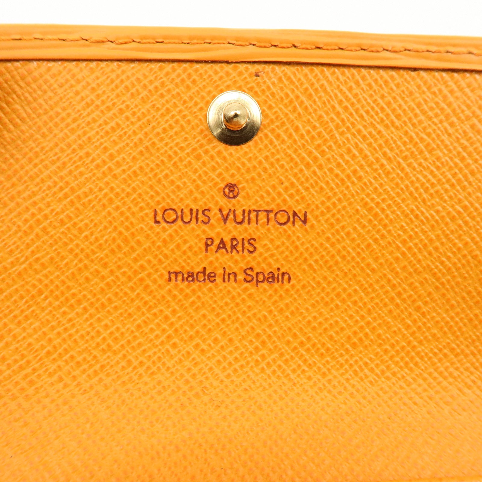 Louis Vuitton Epi Multiclés 6 Key Holder Case Mandarin M6381H