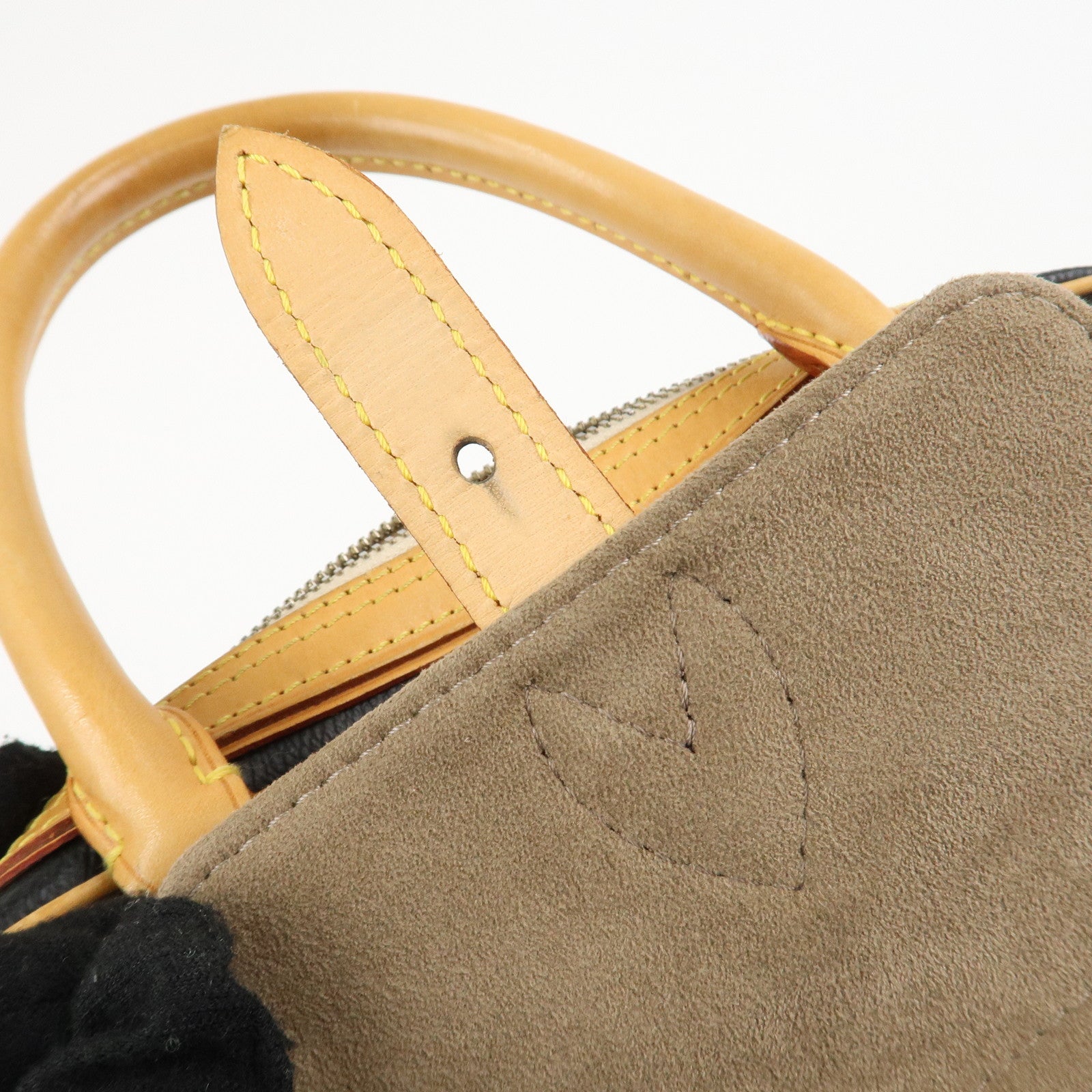 Louis Vuitton Monogram Multicolor Priscilla Hand Bag Noir M40097 Used